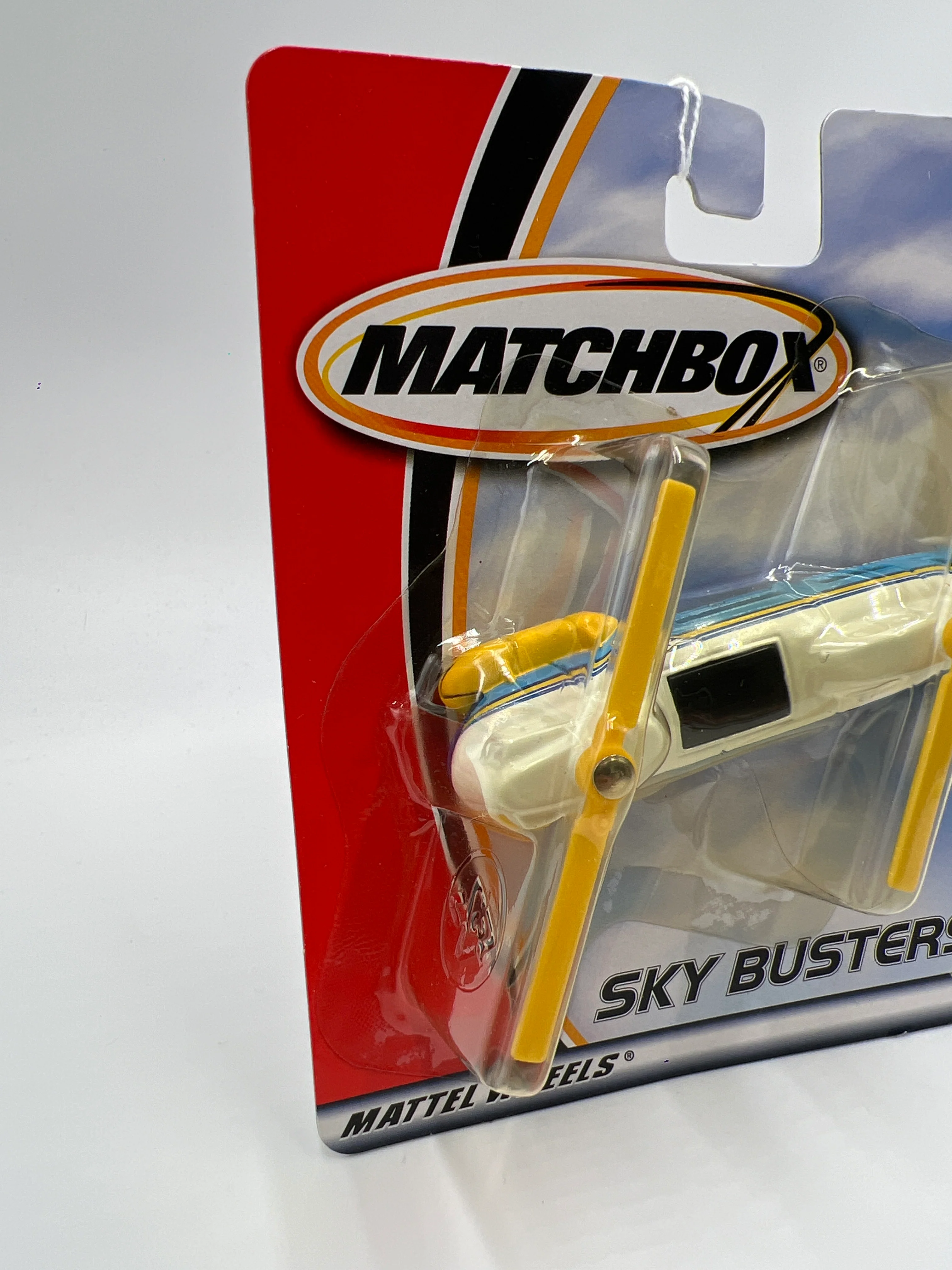 Matchbox Sky Busters Transport Helicopter Ambulance Blue/White PP1 - Image 5