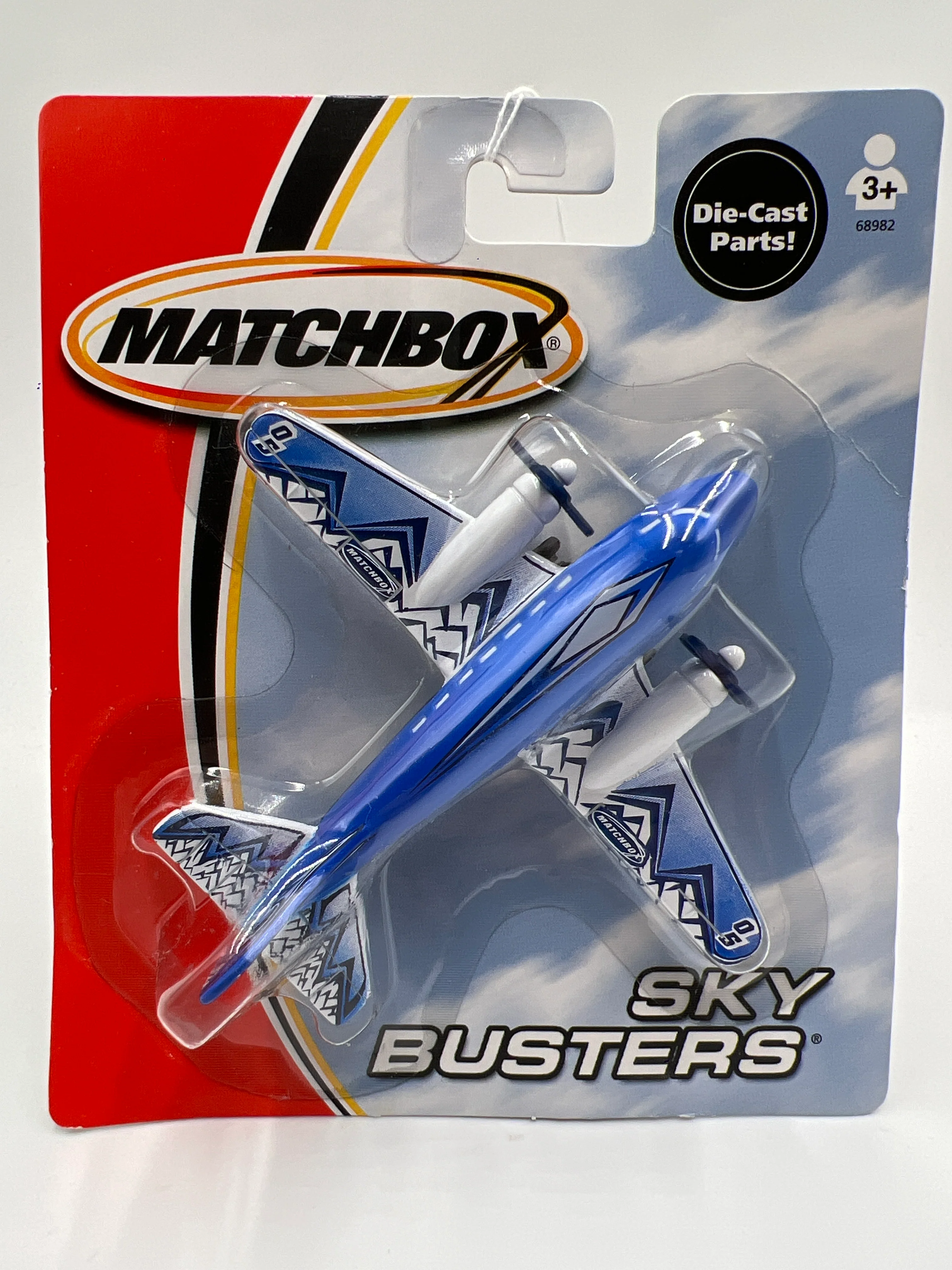 Matchbox Sky Busters Airliner Blue - Image 2