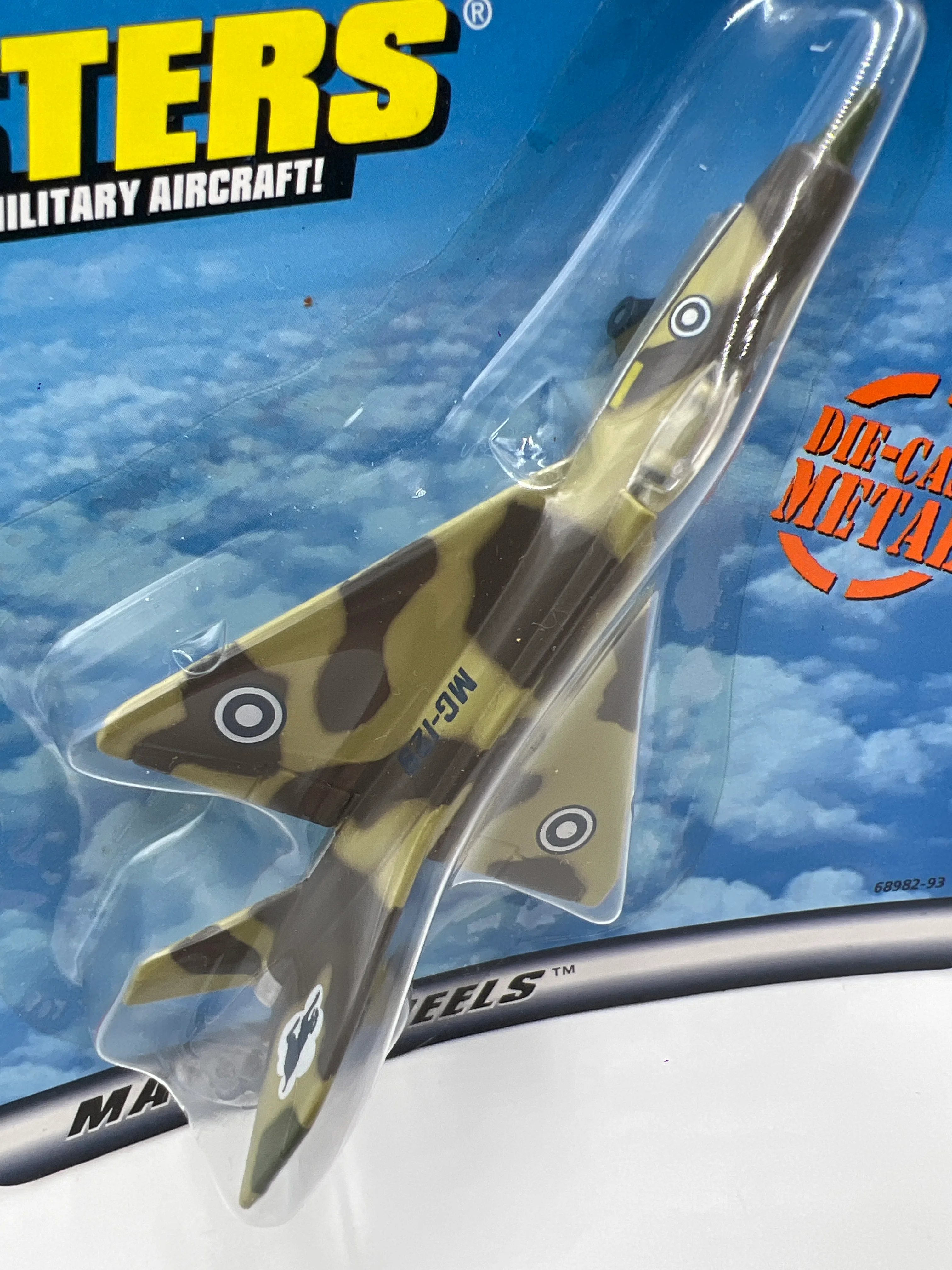 Matchbox Sky Busters Mig-21 Camo Green/Brown WW7 - Image 3