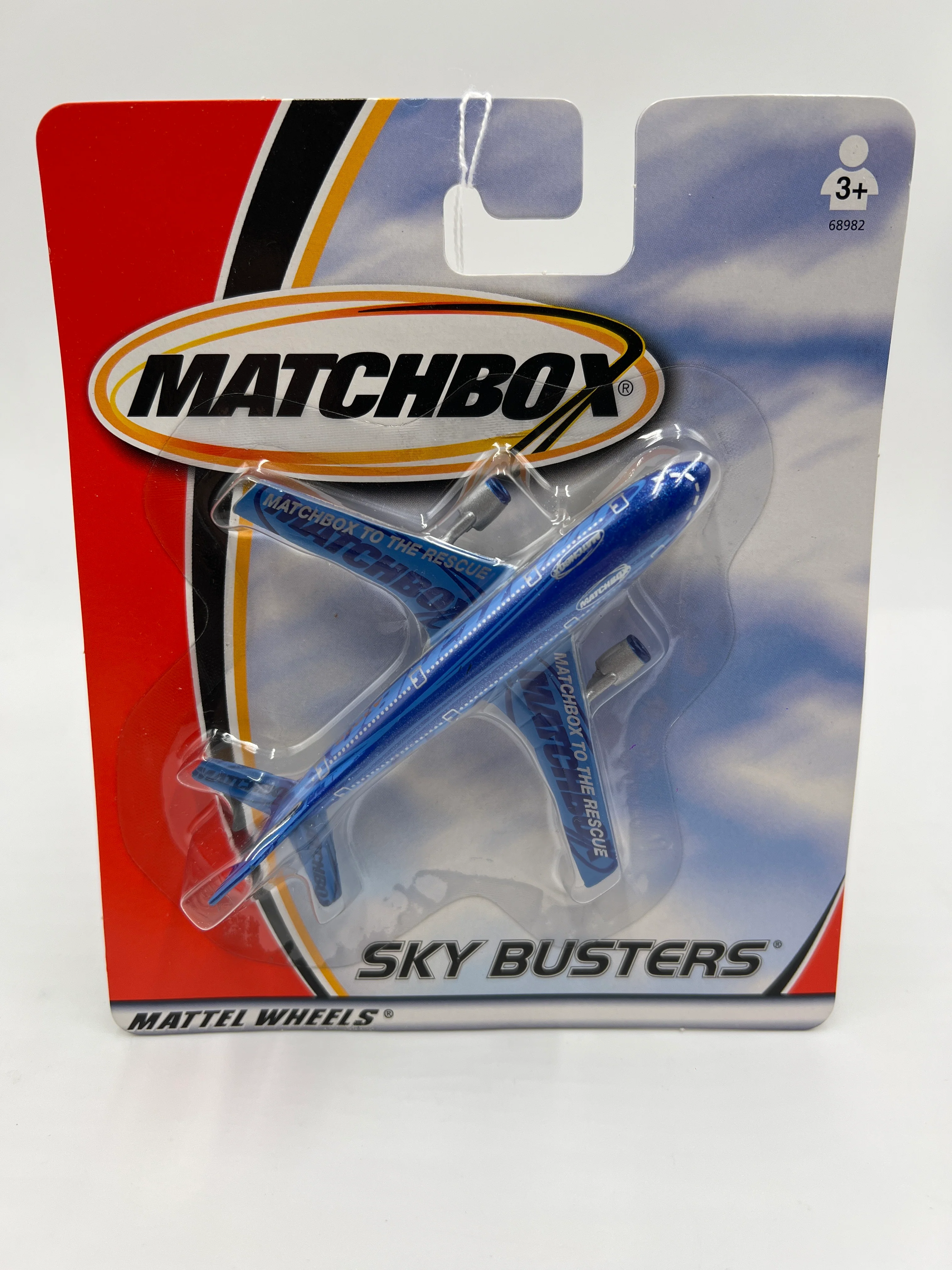 Matchbox Sky Busters A300B Airbus Blue YY1 - Image 2