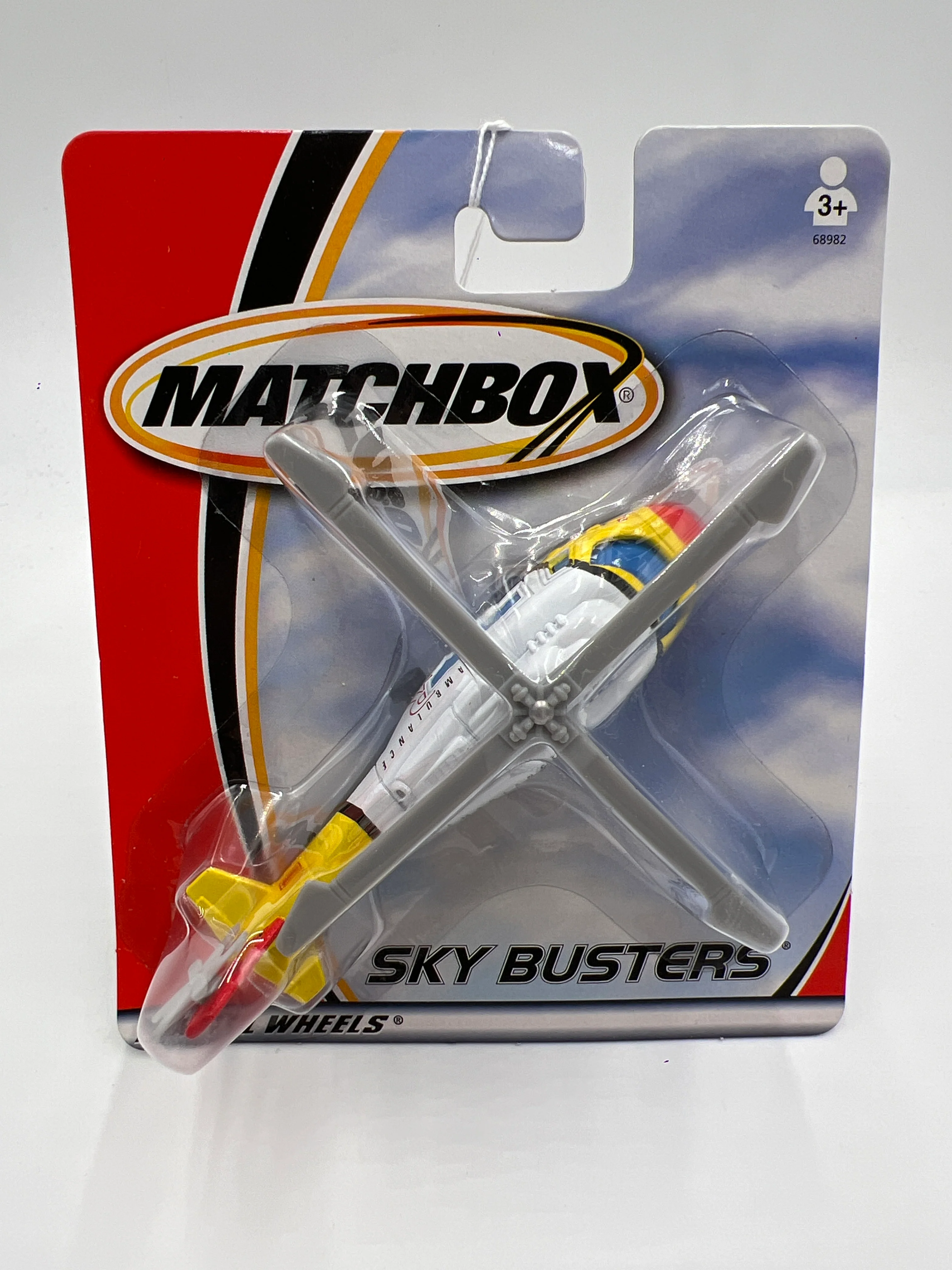Matchbox Sky Busters Rescue Helicopter Ambulance PP2 - Image 2