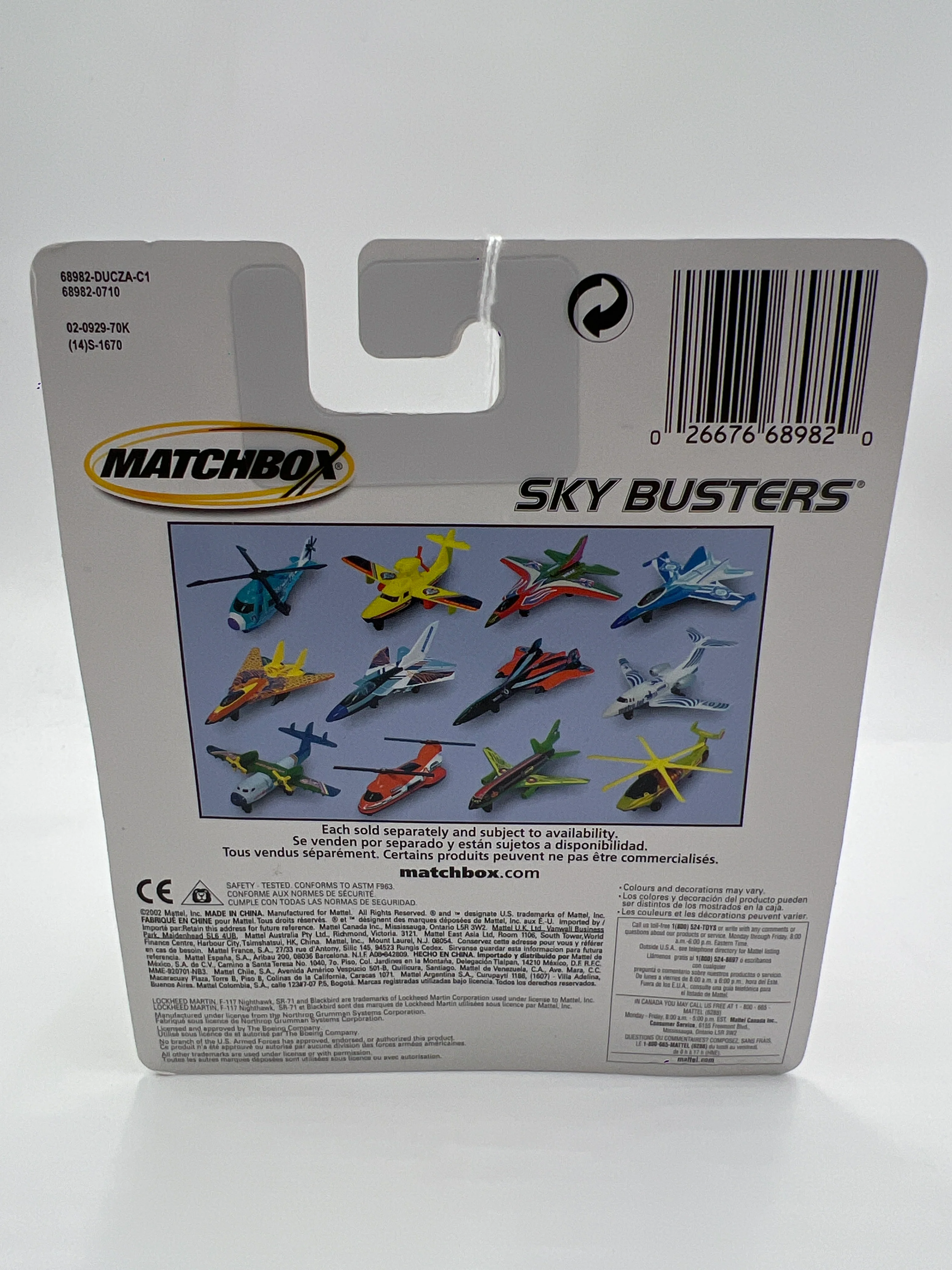 Matchbox Sky Busters Rescue Helicopter Metro 24/7 Teal PP2 - Image 6