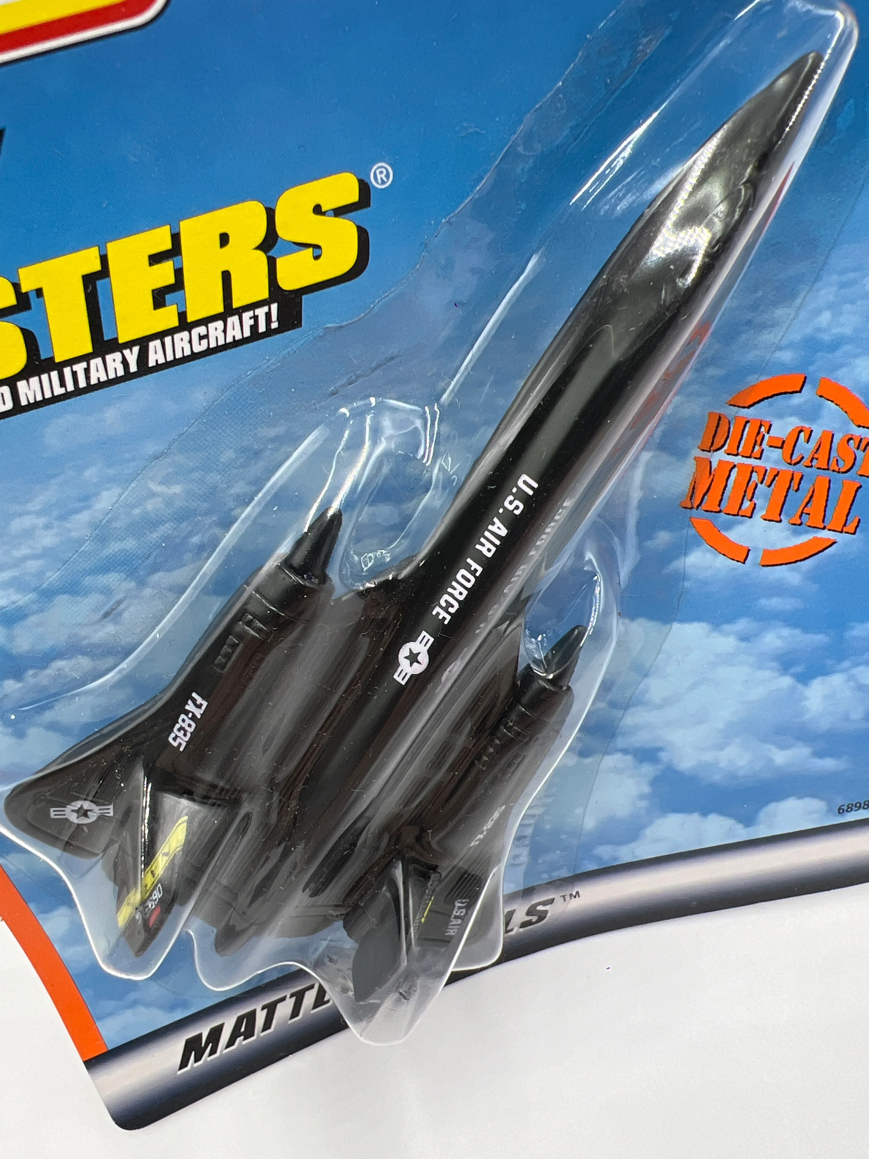 Matchbox Sky Busters SR-71 Blackbird U.S. Air Force Black UU1 - Image 3