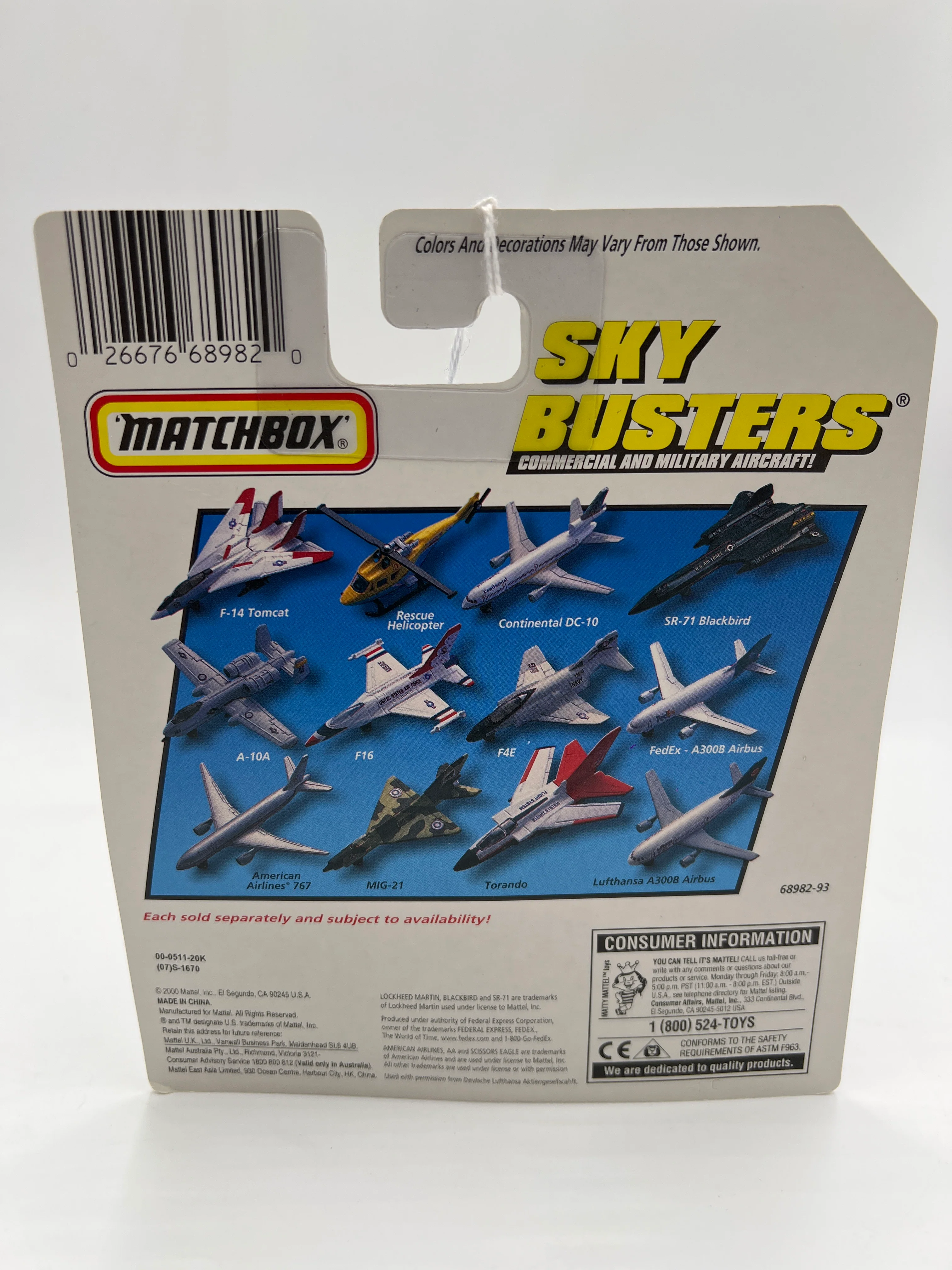 Matchbox Sky Busters Tornado Flight System VV8 - Image 6