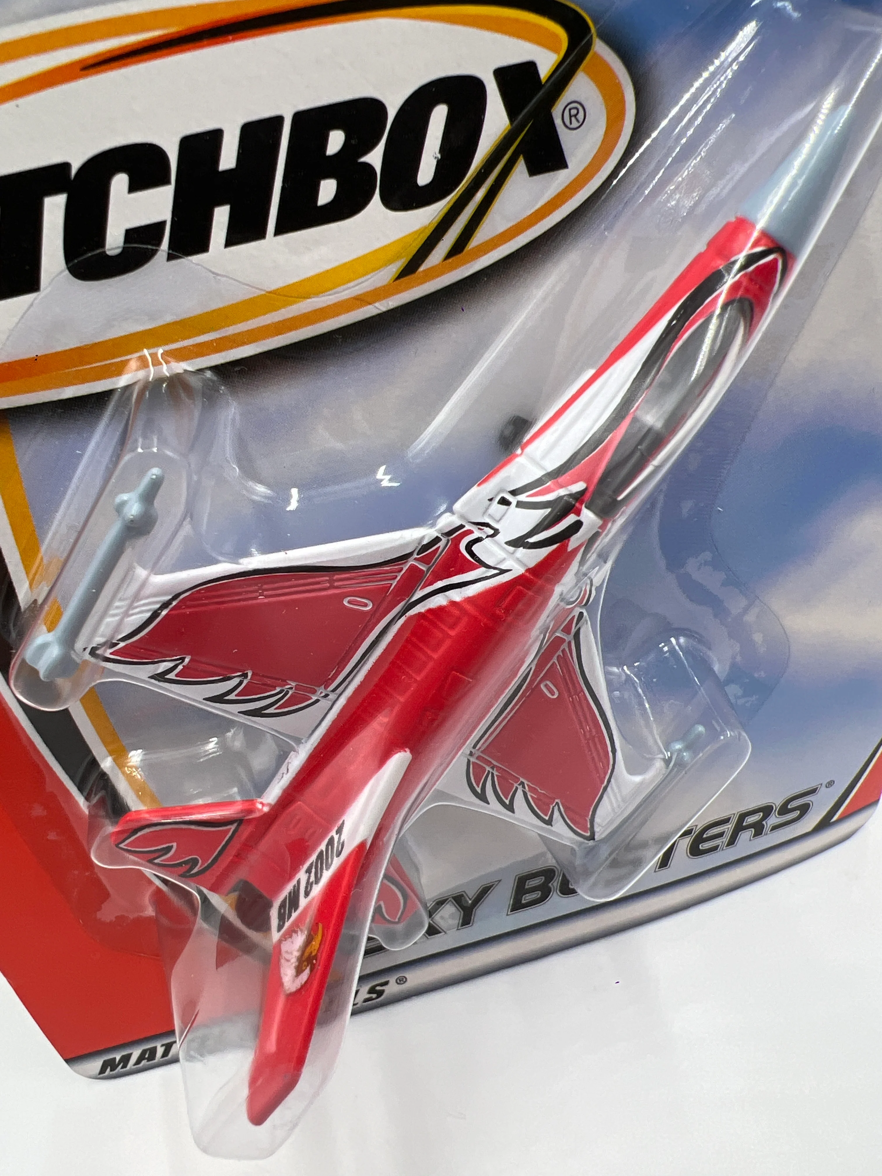Matchbox Sky Busters F-16 White/Red TT2 - Image 3