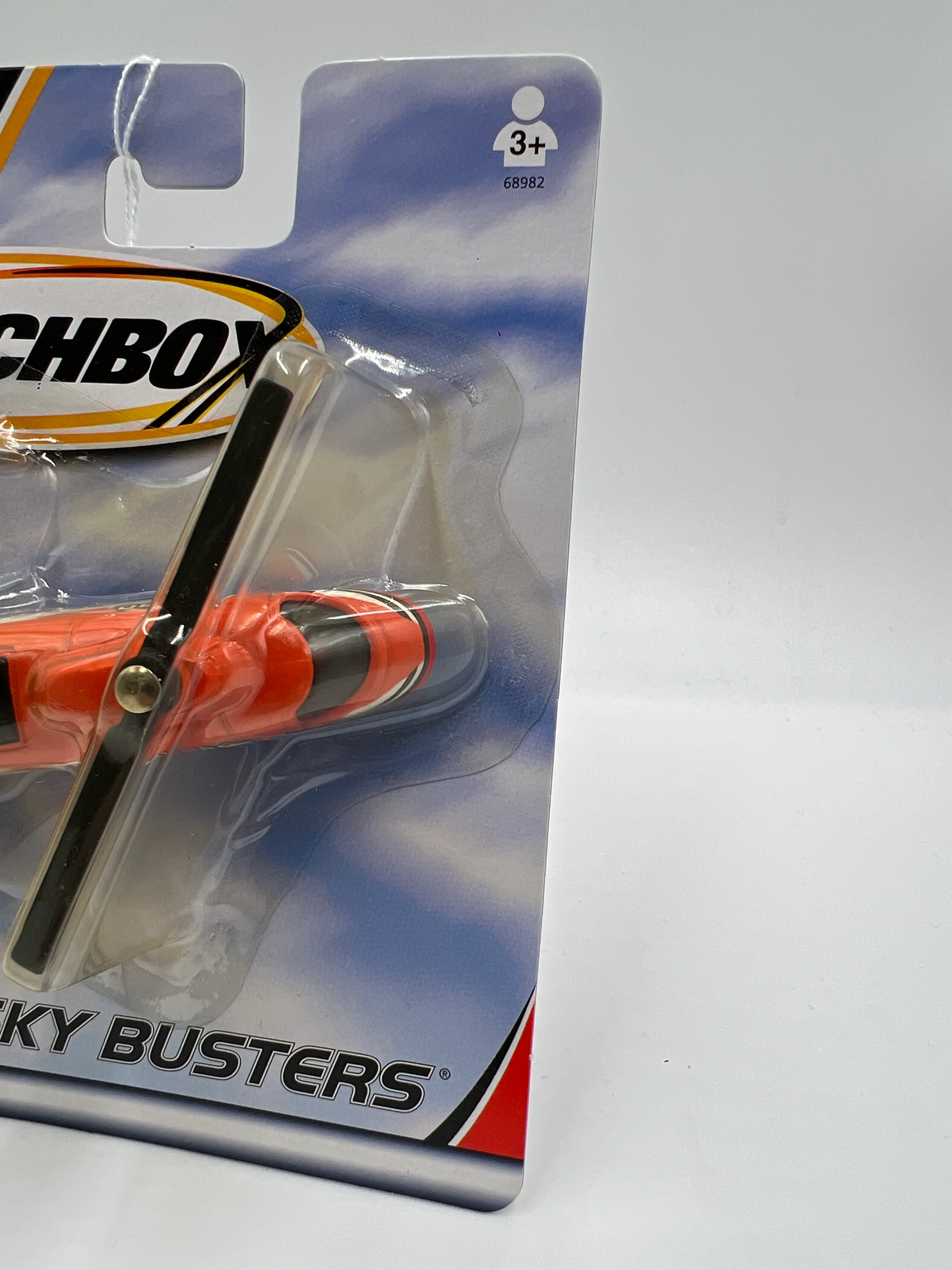 Matchbox Sky Busters Transport Helicopter Turbo White/Orange PP2 - Image 4