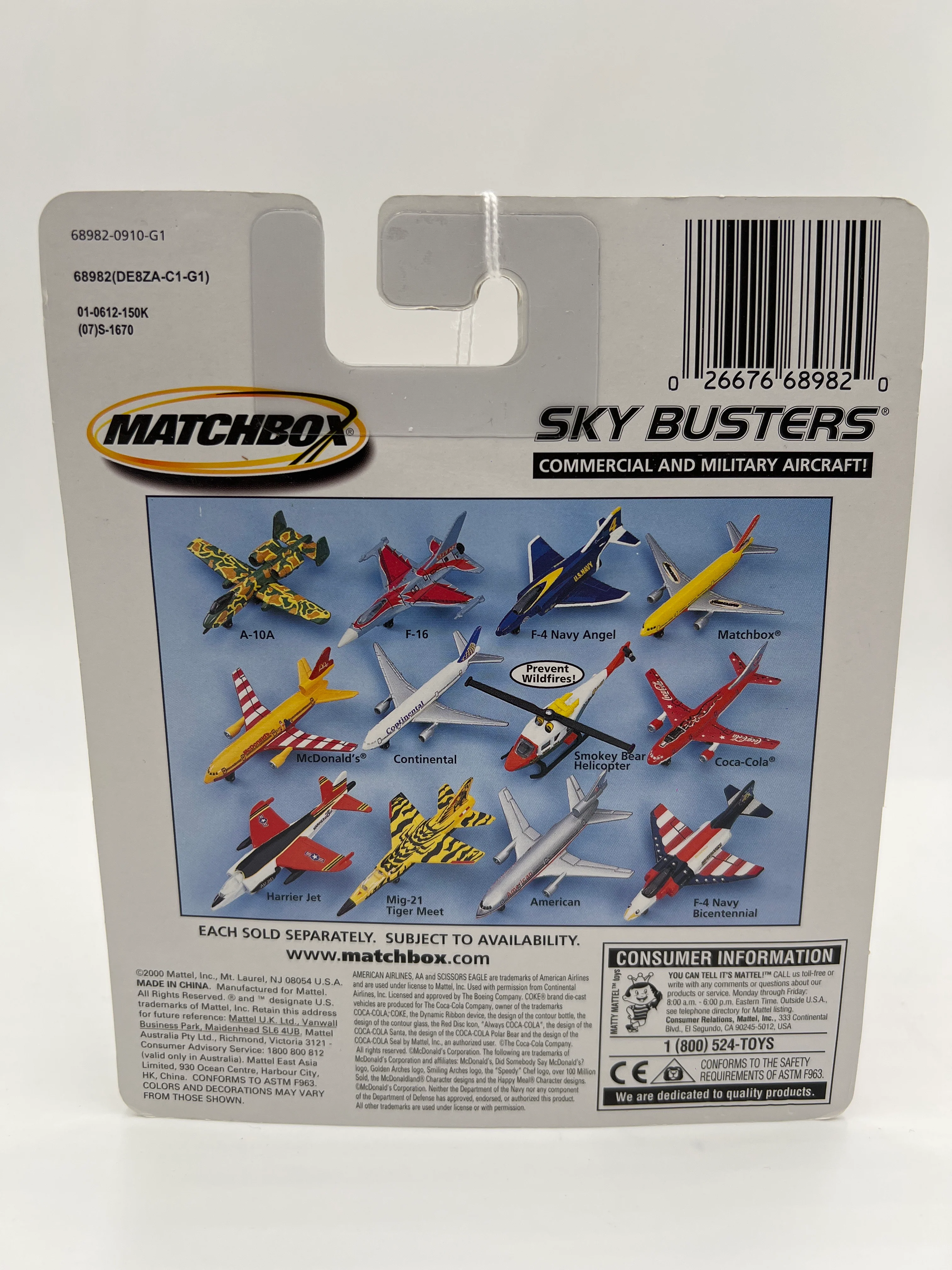 Matchbox Sky Busters Commercial Matchbox Airlines Boeing 777-200 Yellow WW3 - Image 4