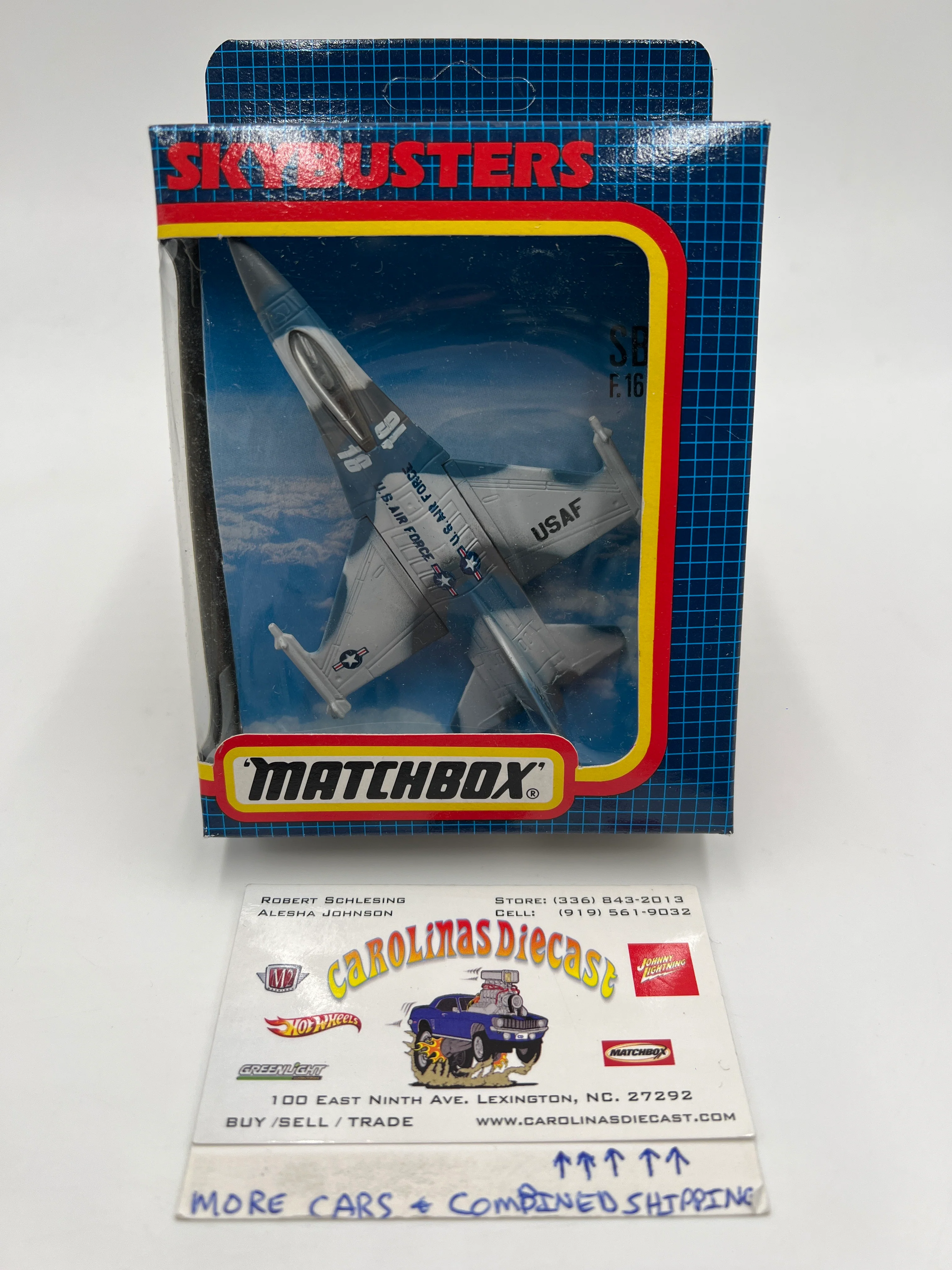 Matchbox Skybusters SB-24 F.16 Unpunched