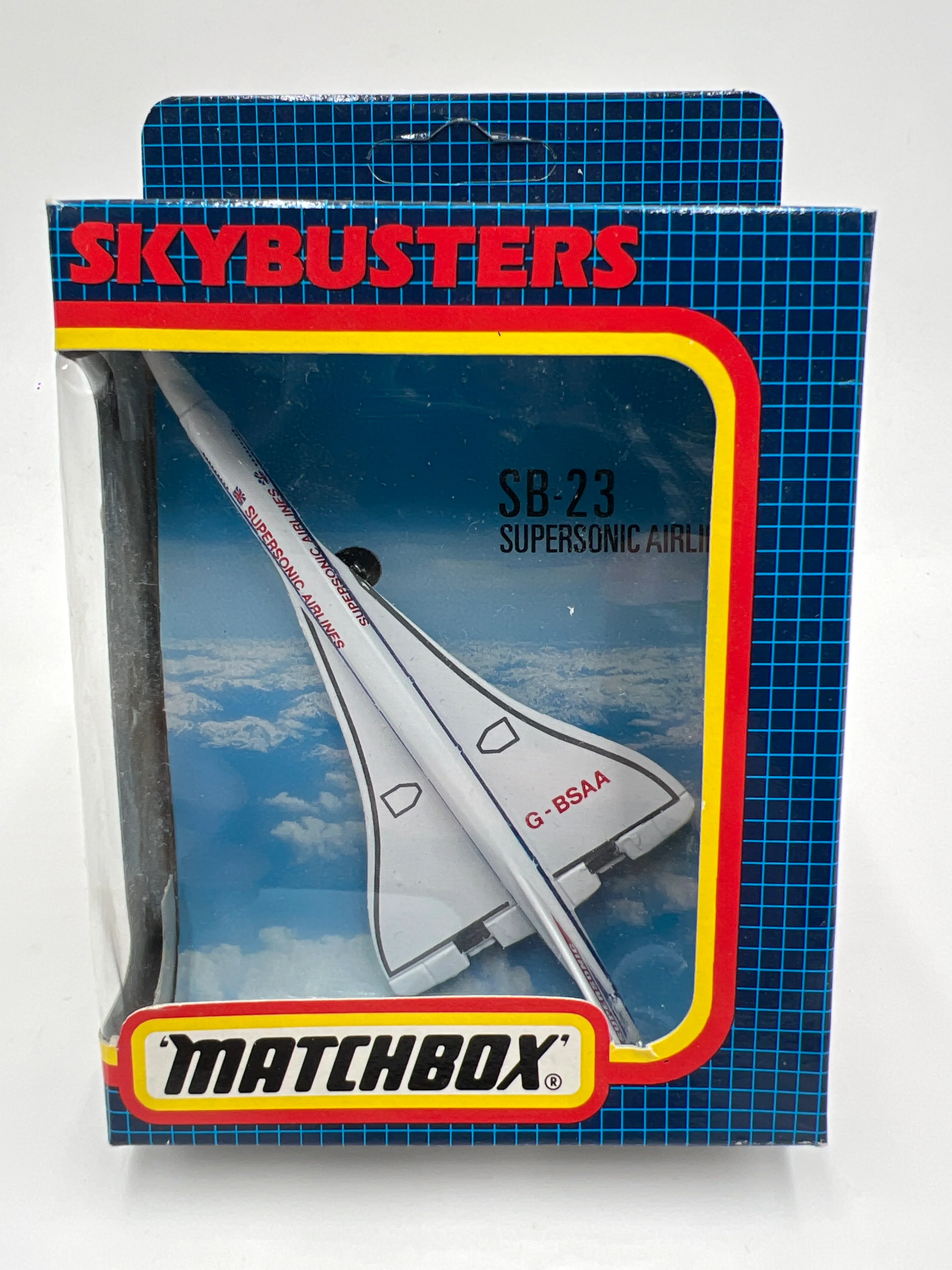Matchbox Skybusters SB-23 Supersonic Airliner White - Image 2