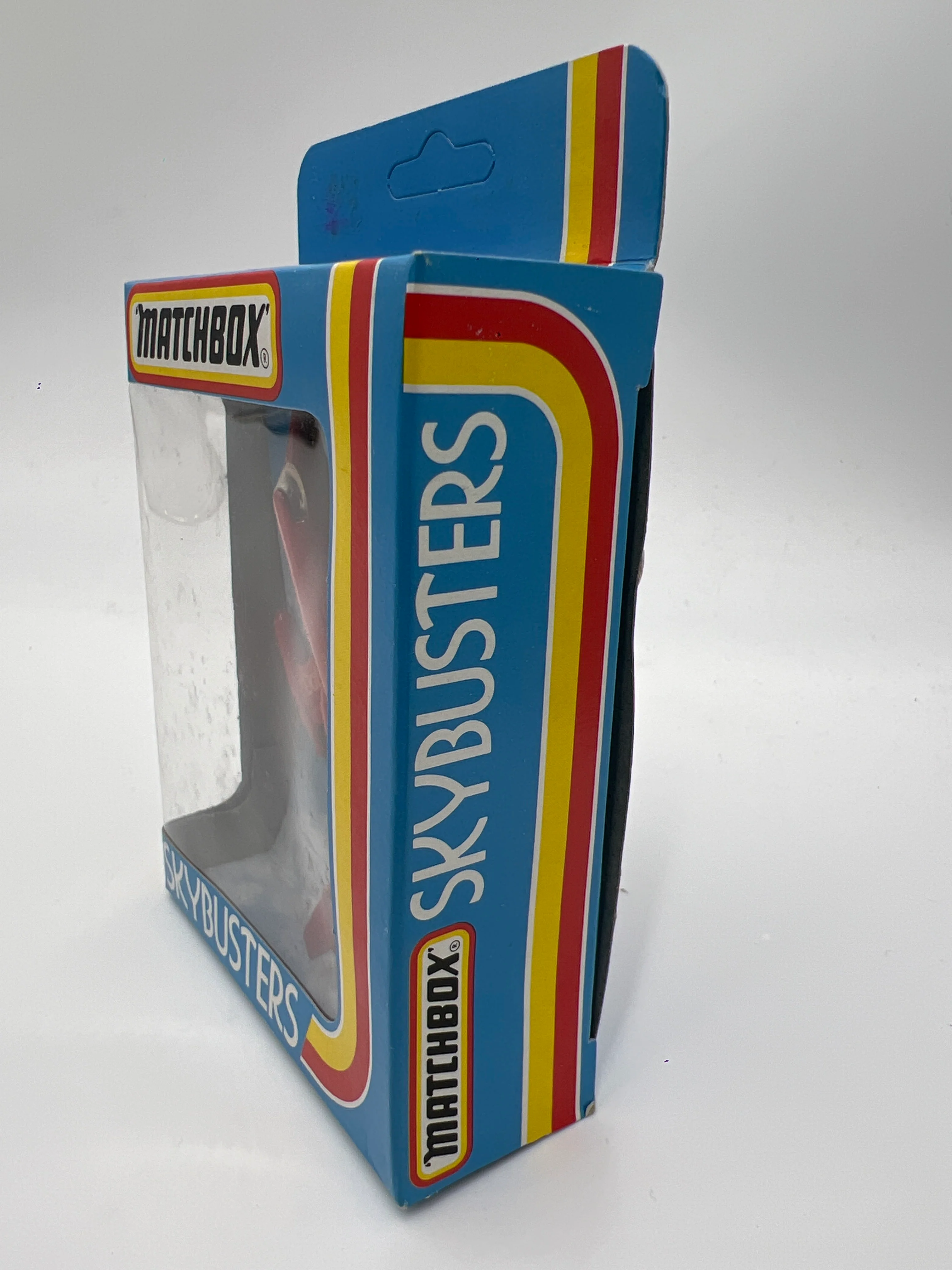 Matchbox Skybusters SB-1 Learjet Datapost Red Unpunched - Image 5