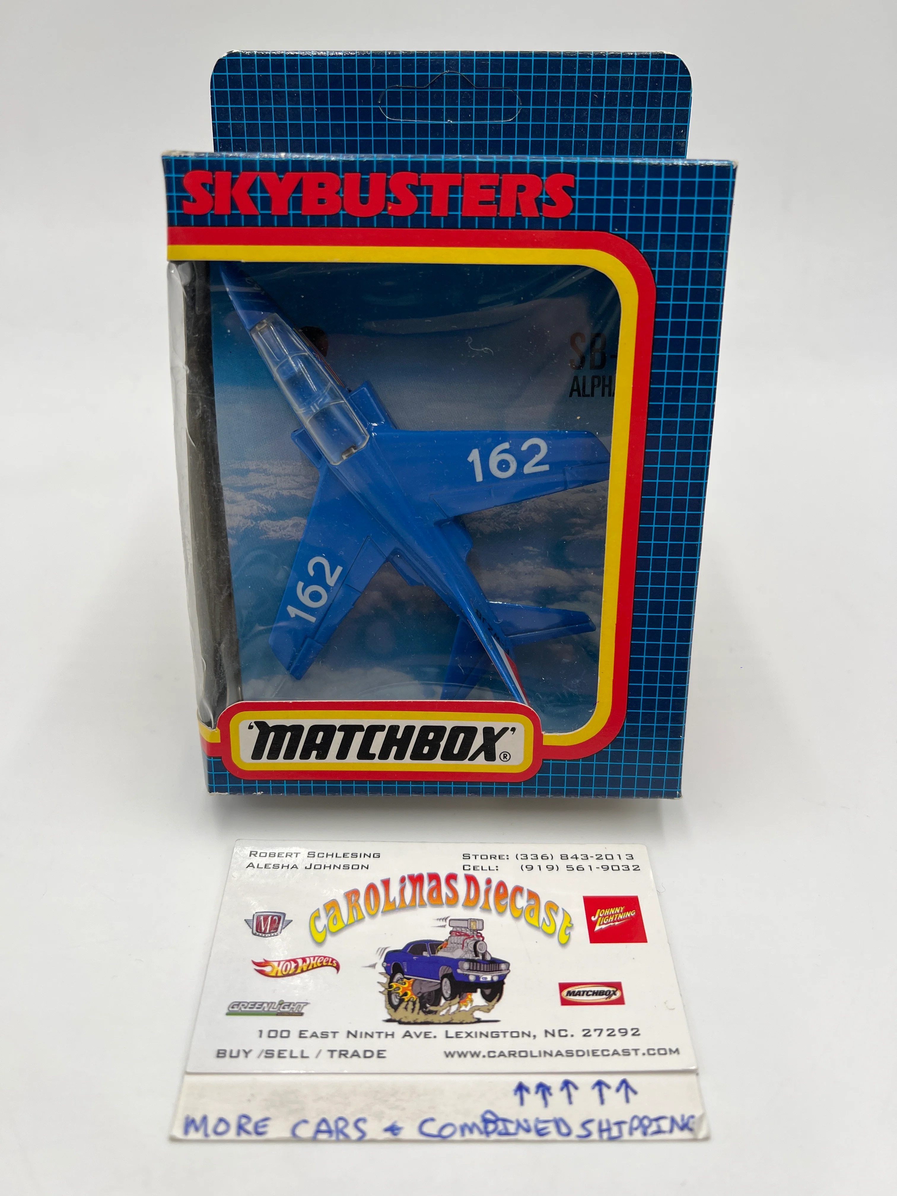 Matchbox Skybusters SB-11 Alpha Jet Unpunched
