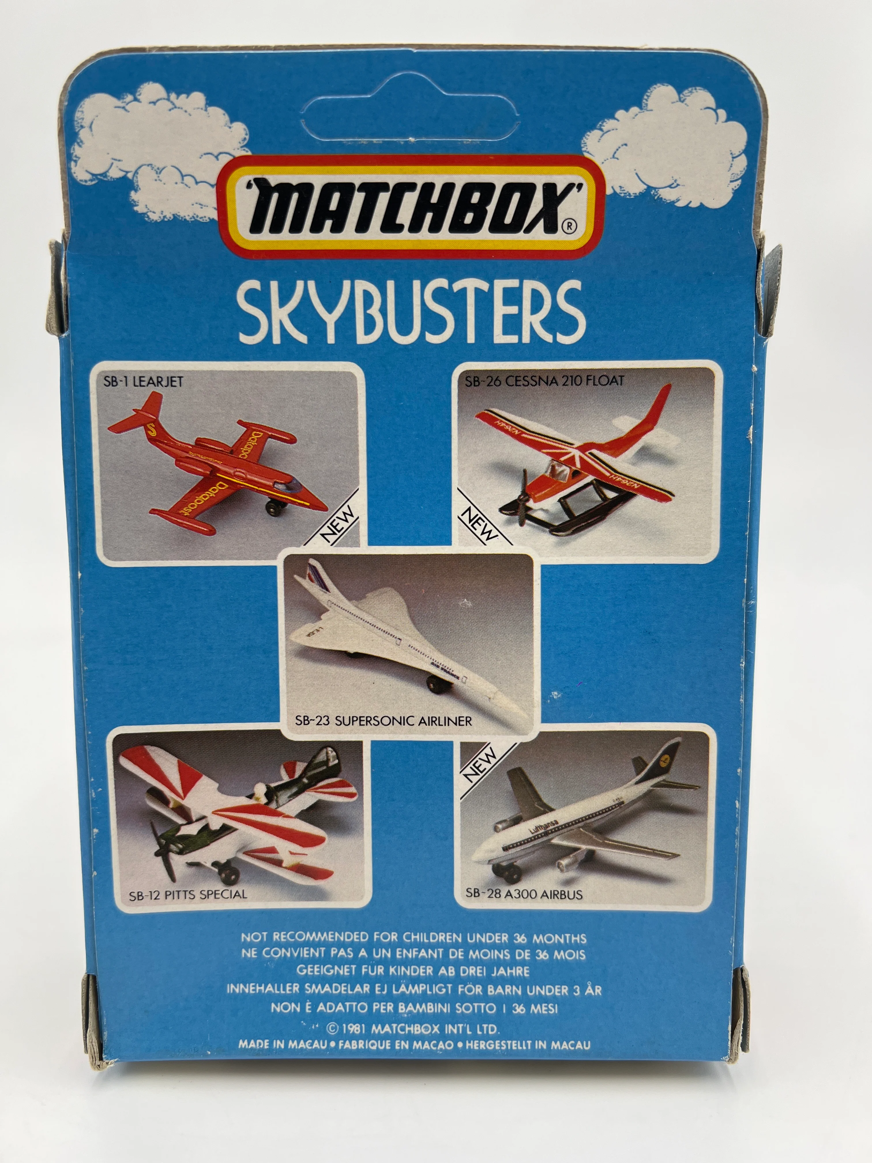 Matchbox Skybusters SB-18 Wild Wind Green Unpunched - Image 7