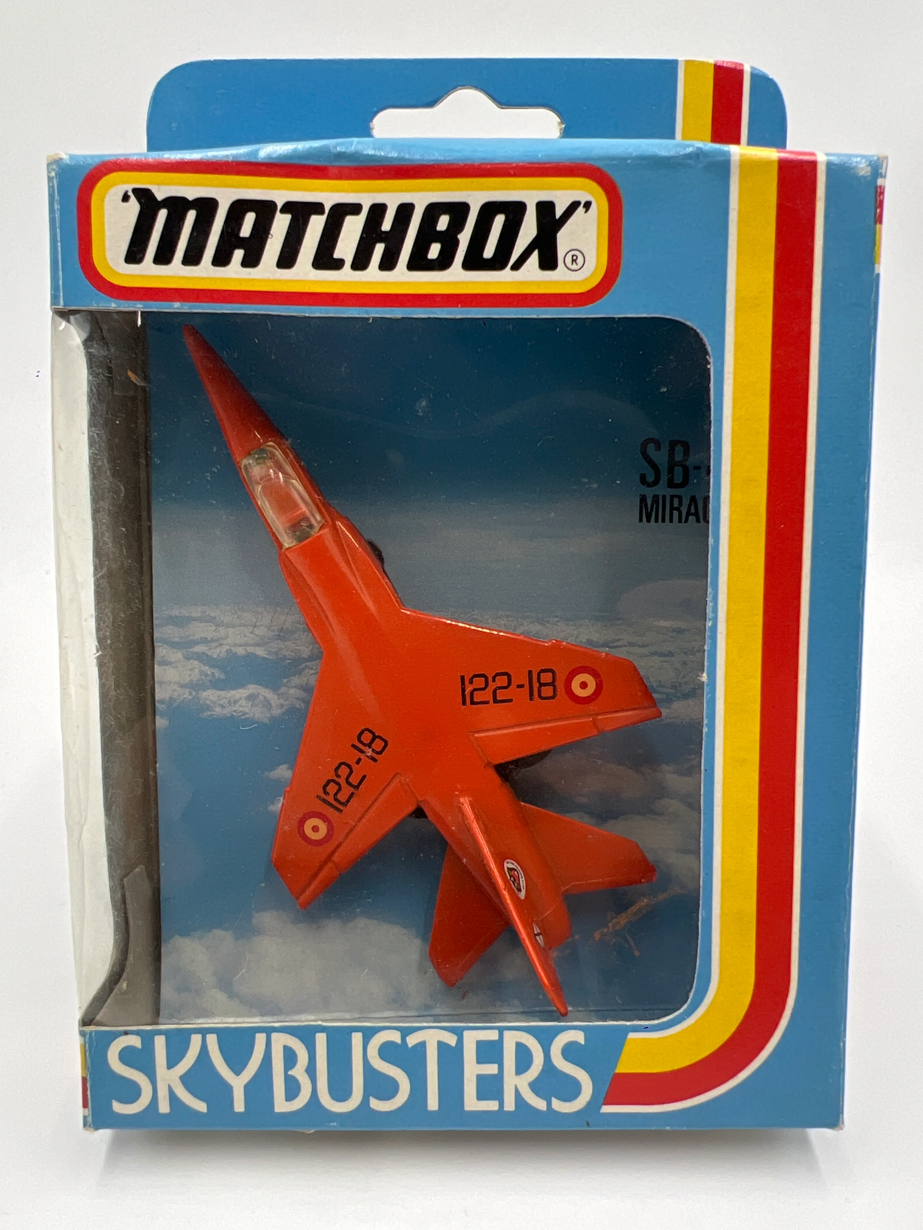 Matchbox Skybusters SB-4 Mirage F1 Orange - Image 2