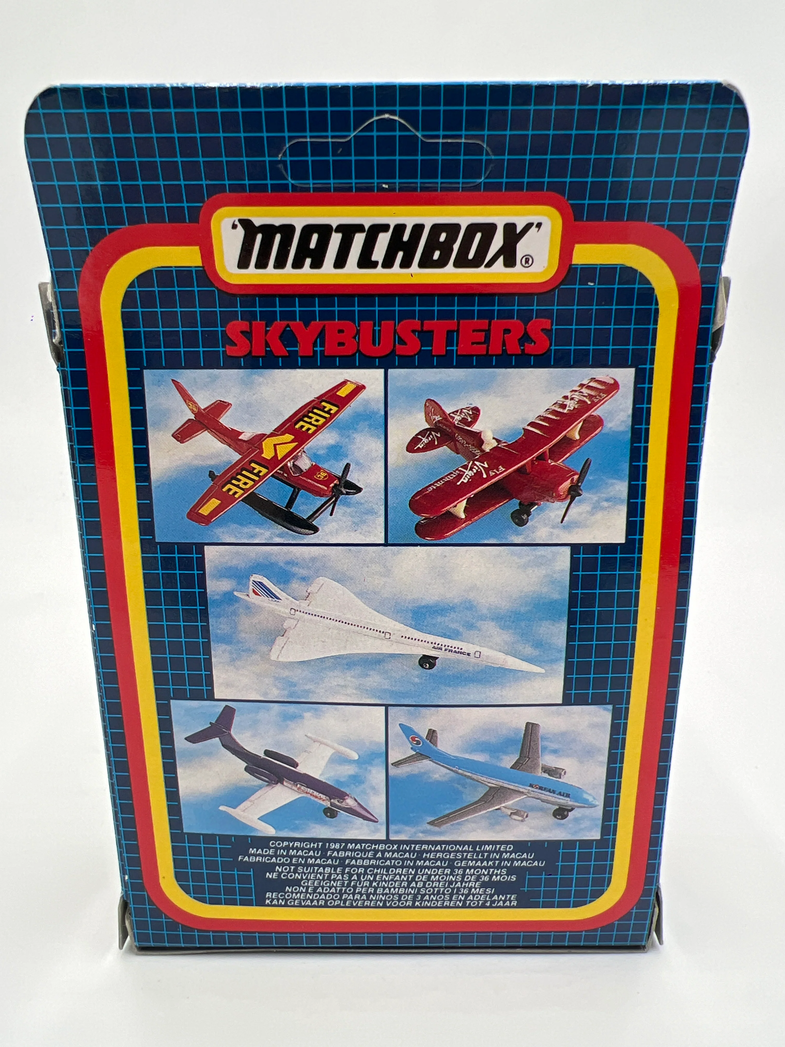 Matchbox Skybusters SB-9 Cessna 402 DHL Unpunched - Image 7
