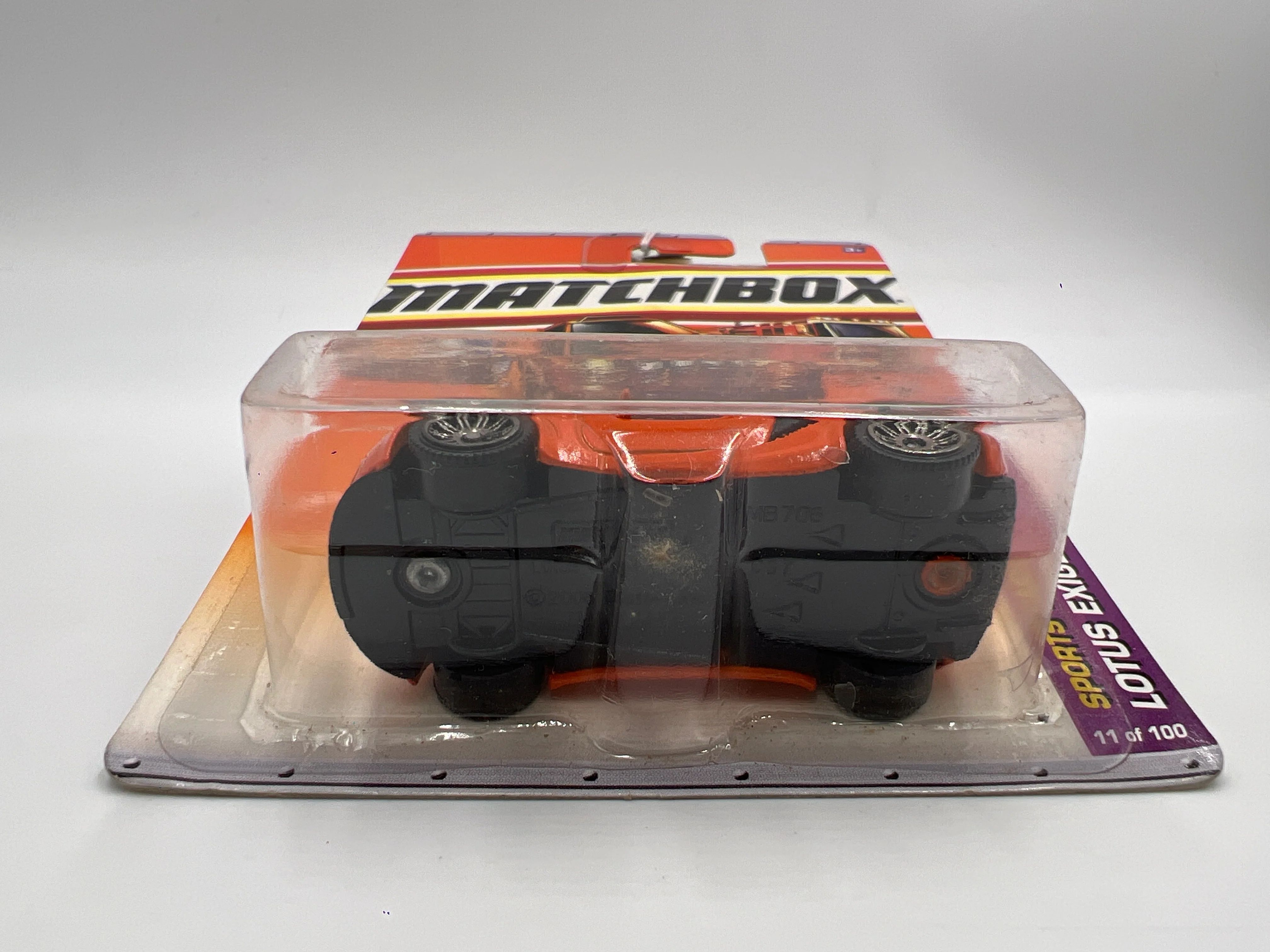 Matchbox Sports Cars #11 Lotus Exige Orange Card Not Perfect See Description - Image 7
