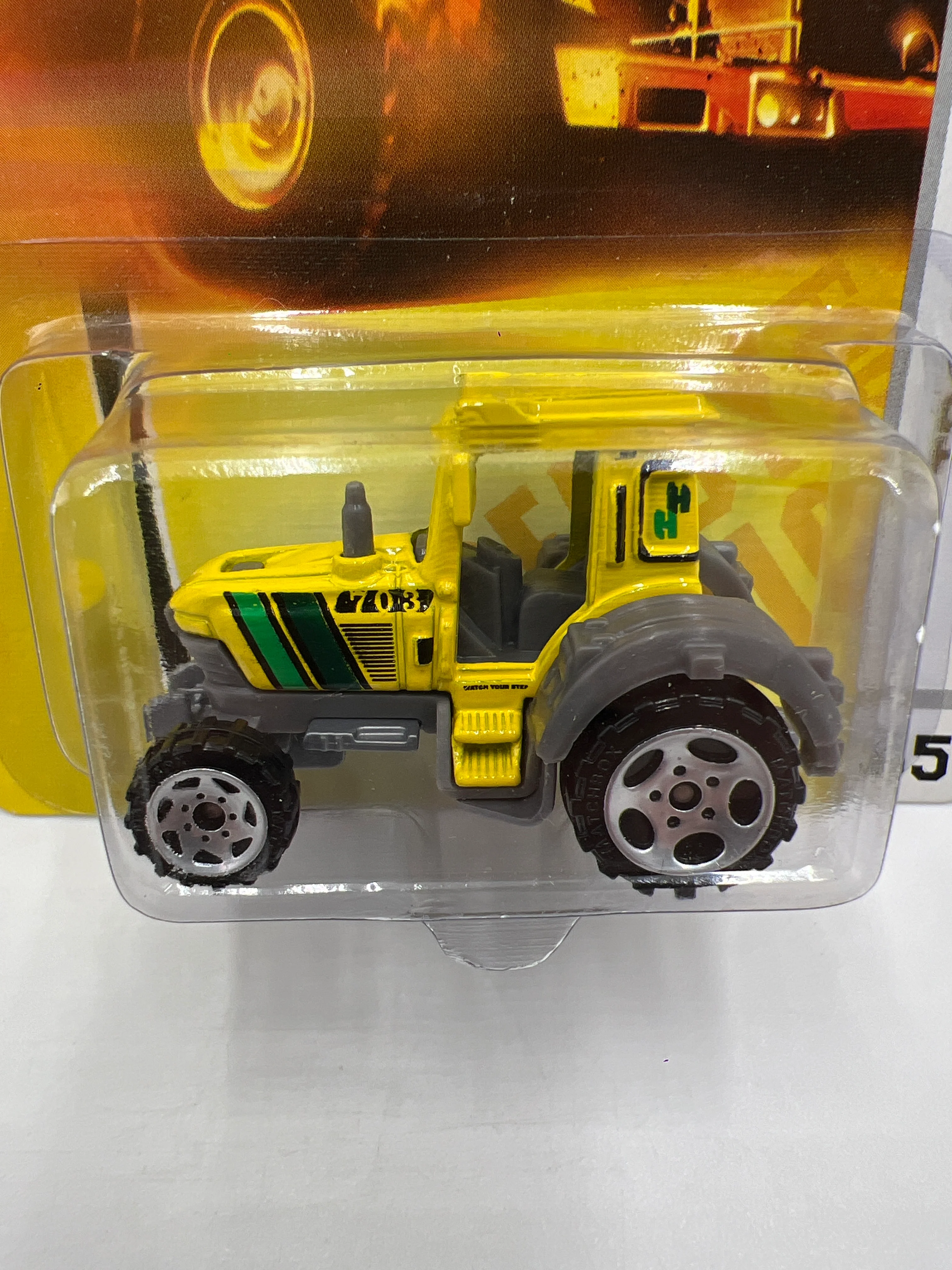 Matchbox Farm #65 Tractor Yellow 209H - Image 3