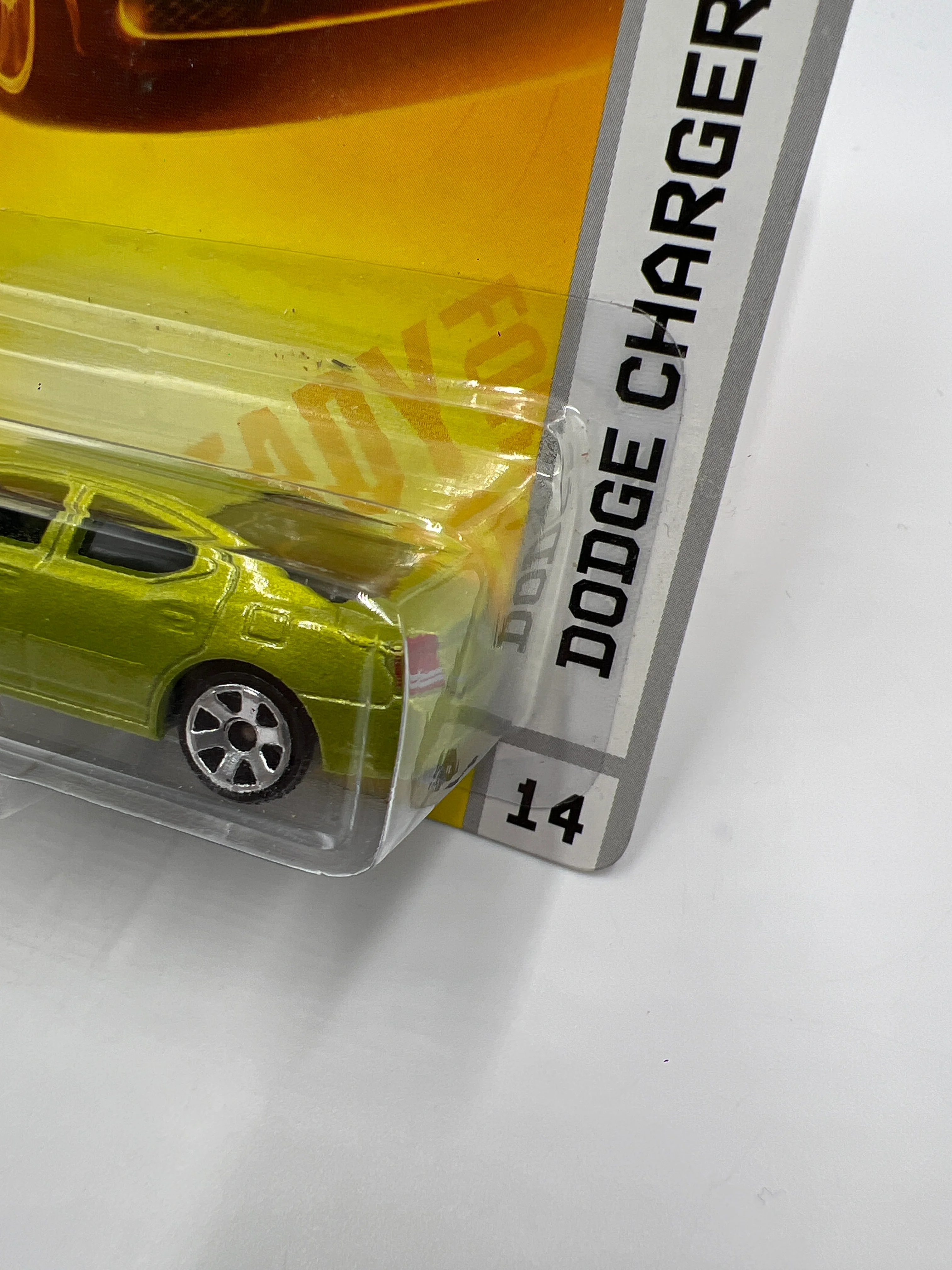 Matchbox Sports Cars #14 Dodge Charger Green 217F - Image 4