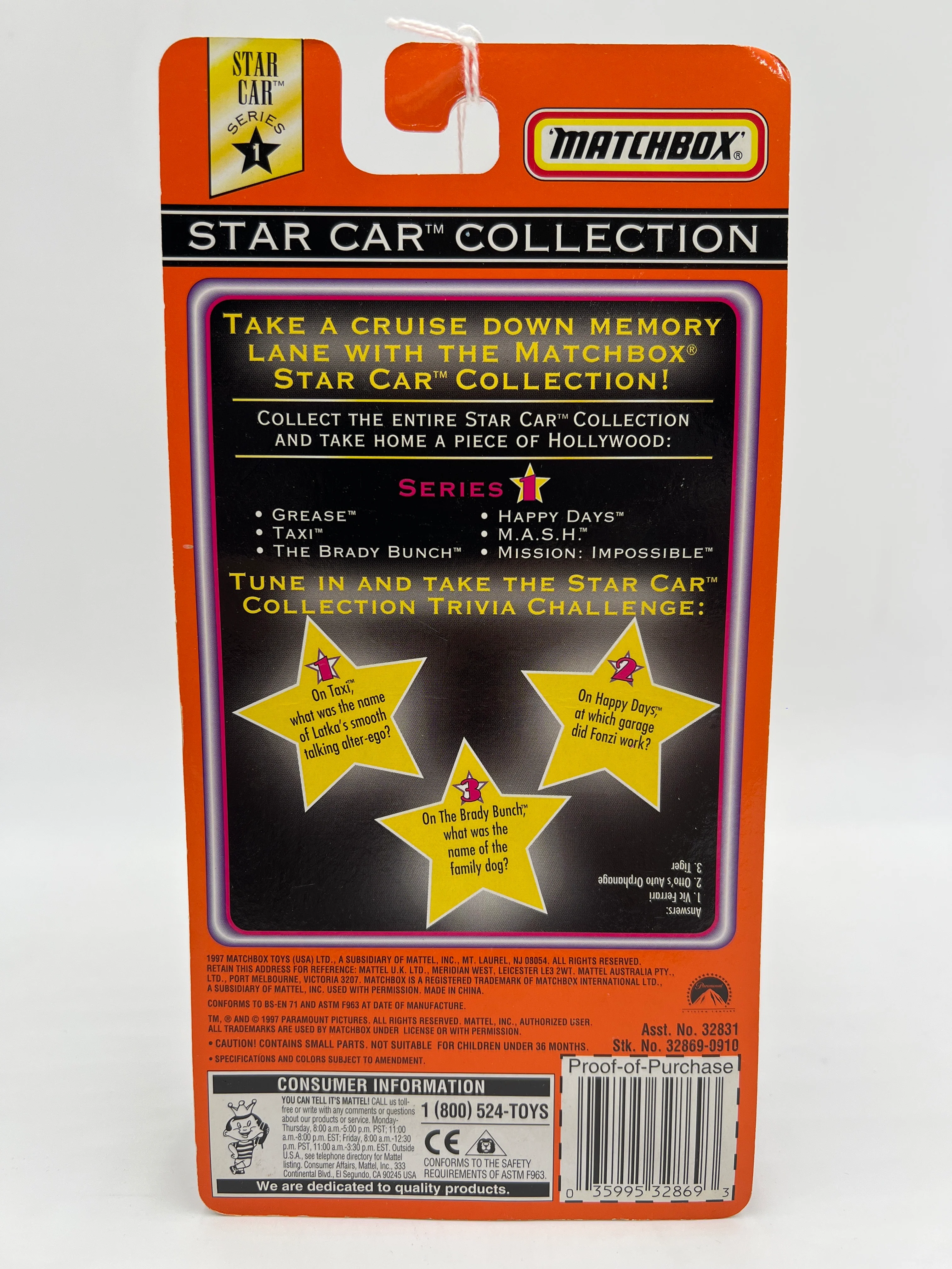 Matchbox Star Car Collection Grease Greased Lightning - Image 2
