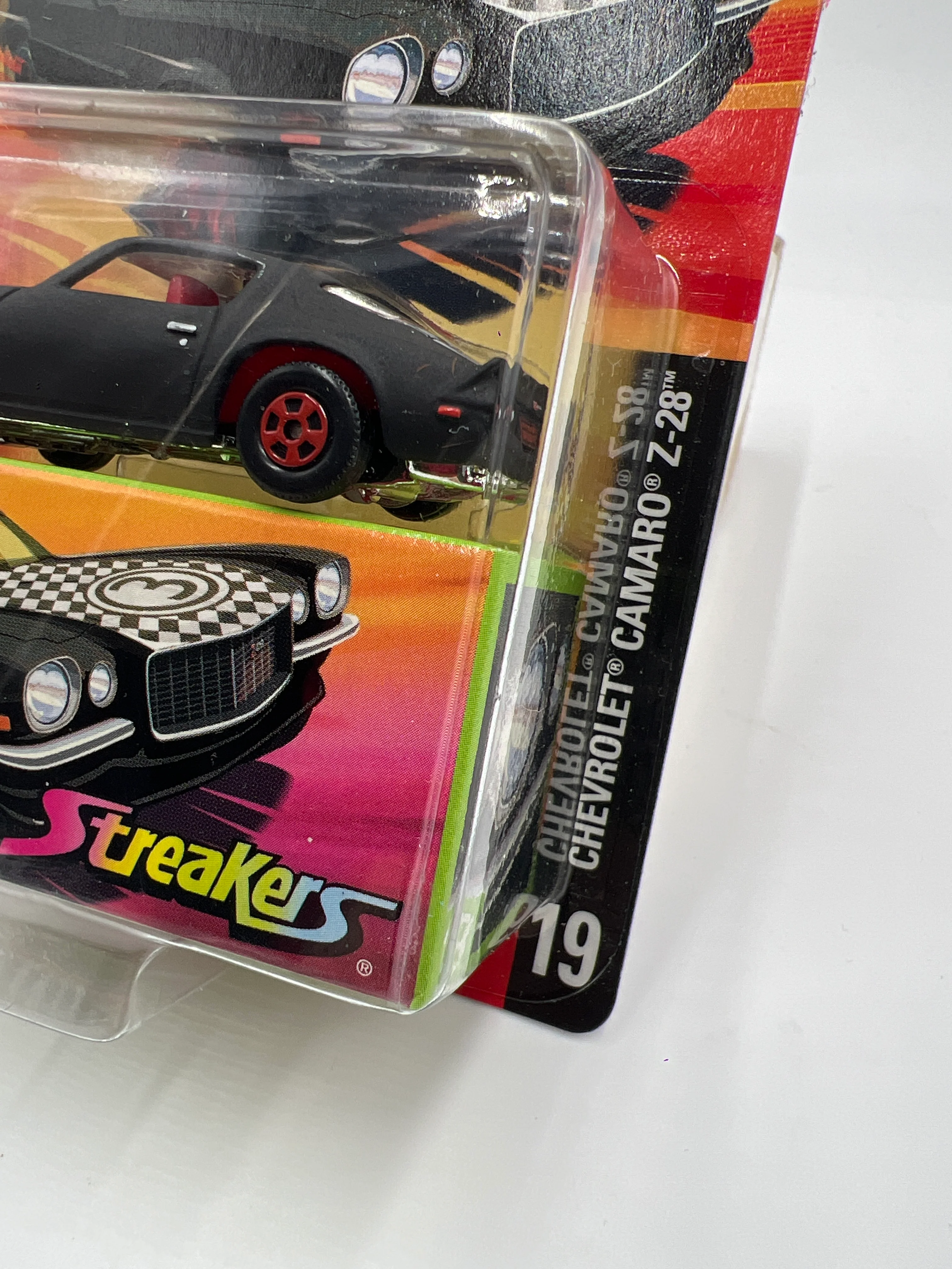 Matchbox Streakers #19 Chevrolet Camaro Z-28 Matte Black 171B - Image 3