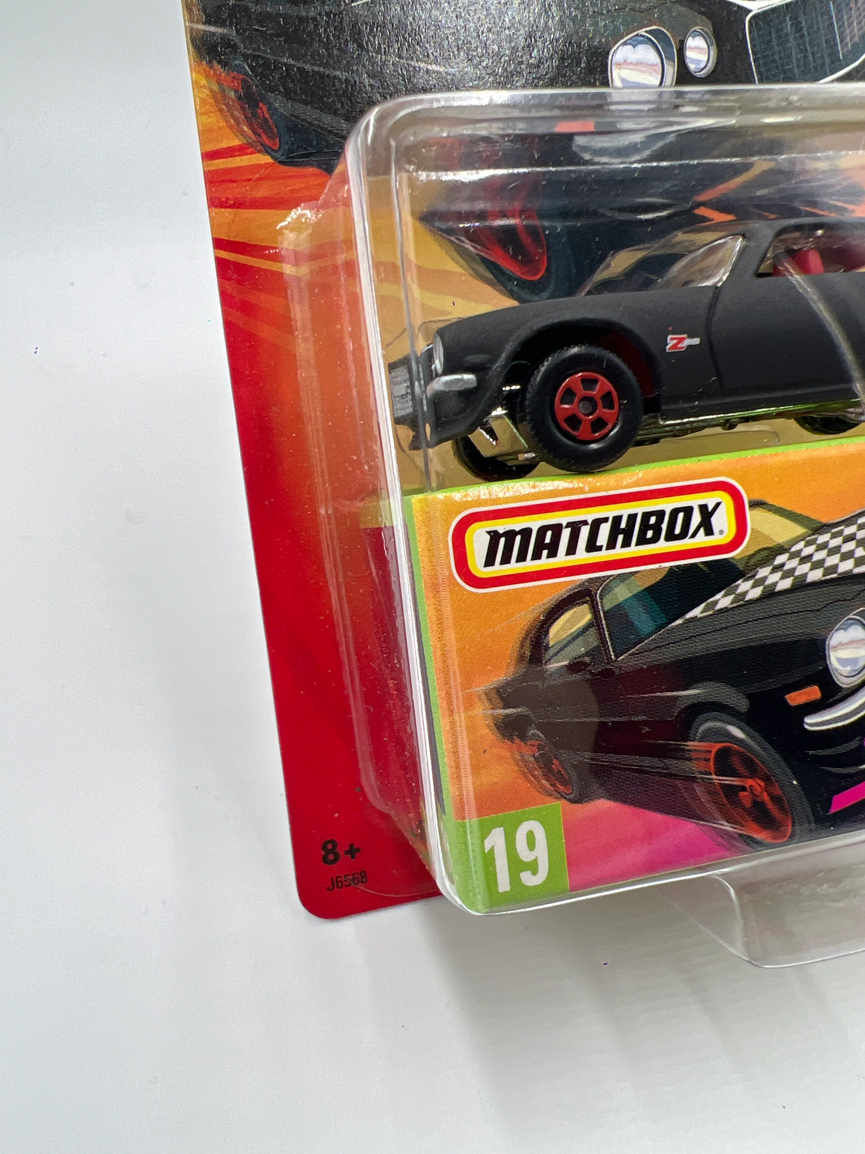 Matchbox Streakers #19 Chevrolet Camaro Z-28 Matte Black 171B - Image 4