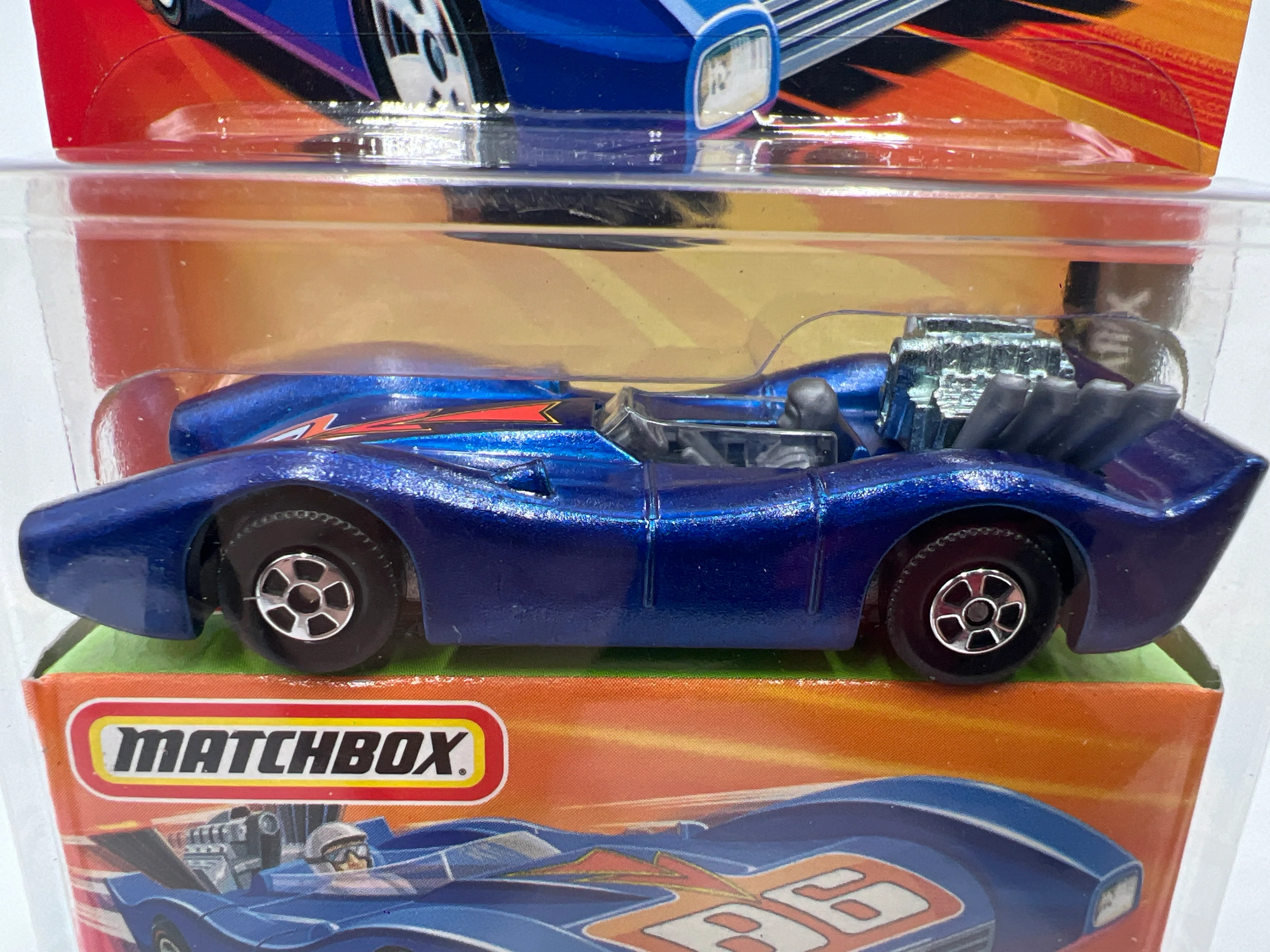 Matchbox Streakers #72 Blue Shark Dark Blue 172i - Image 3