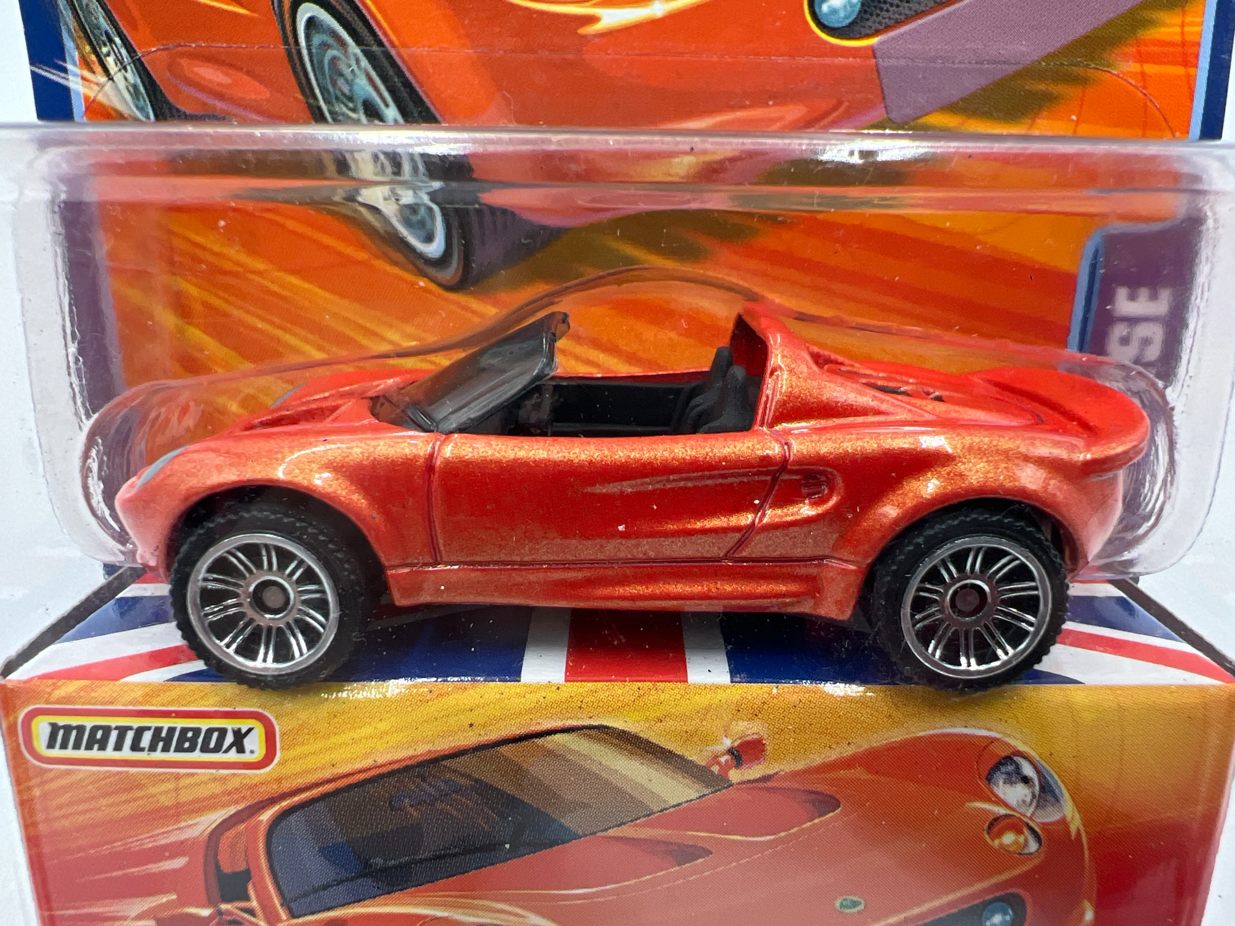 Matchbox Best Of British #1 2006 Lotus Elise Orange 174D - Image 3