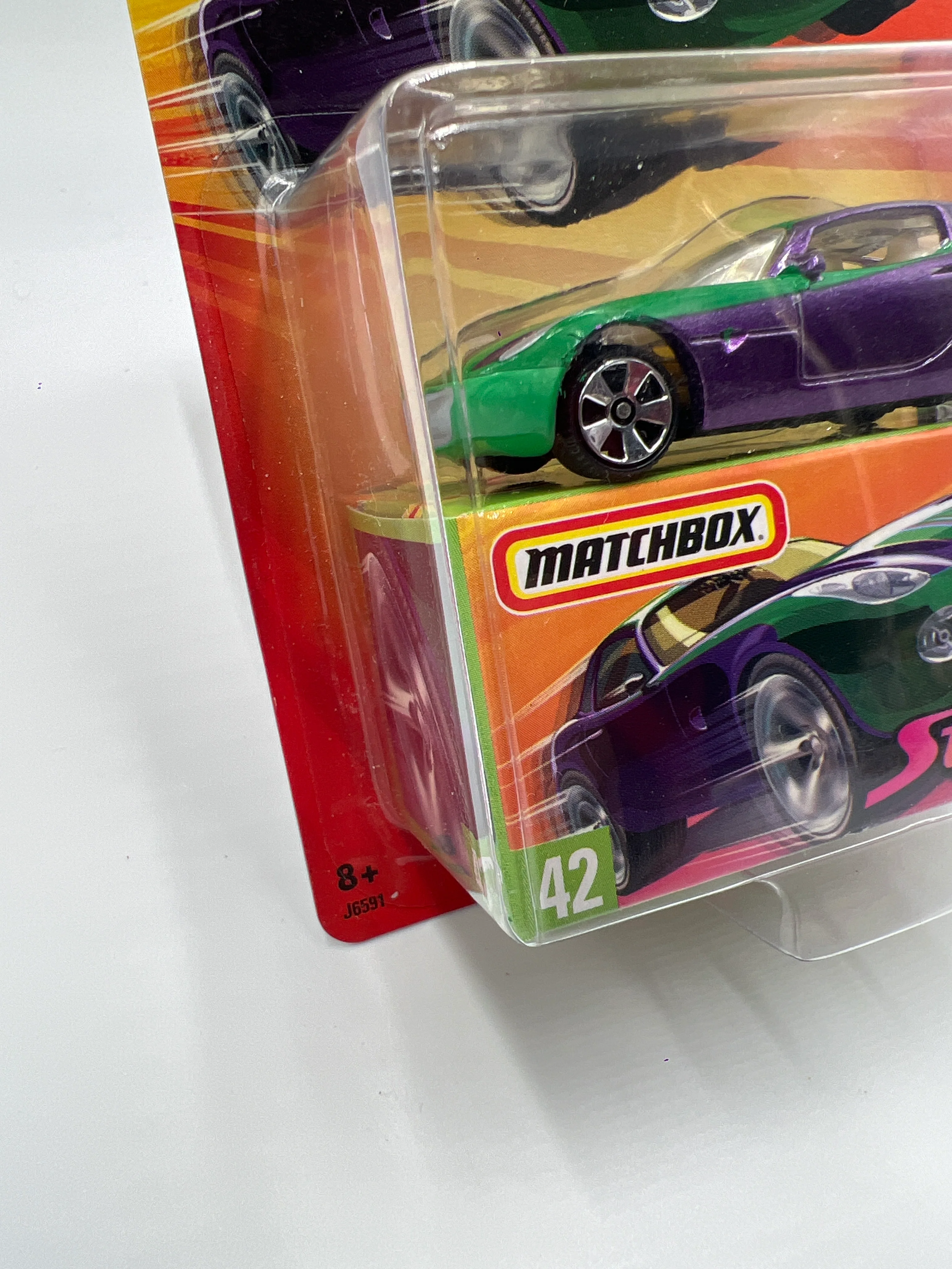 Matchbox Streakers #42 Pontiac Solstice Purple/Green only 15,500 made - Image 4