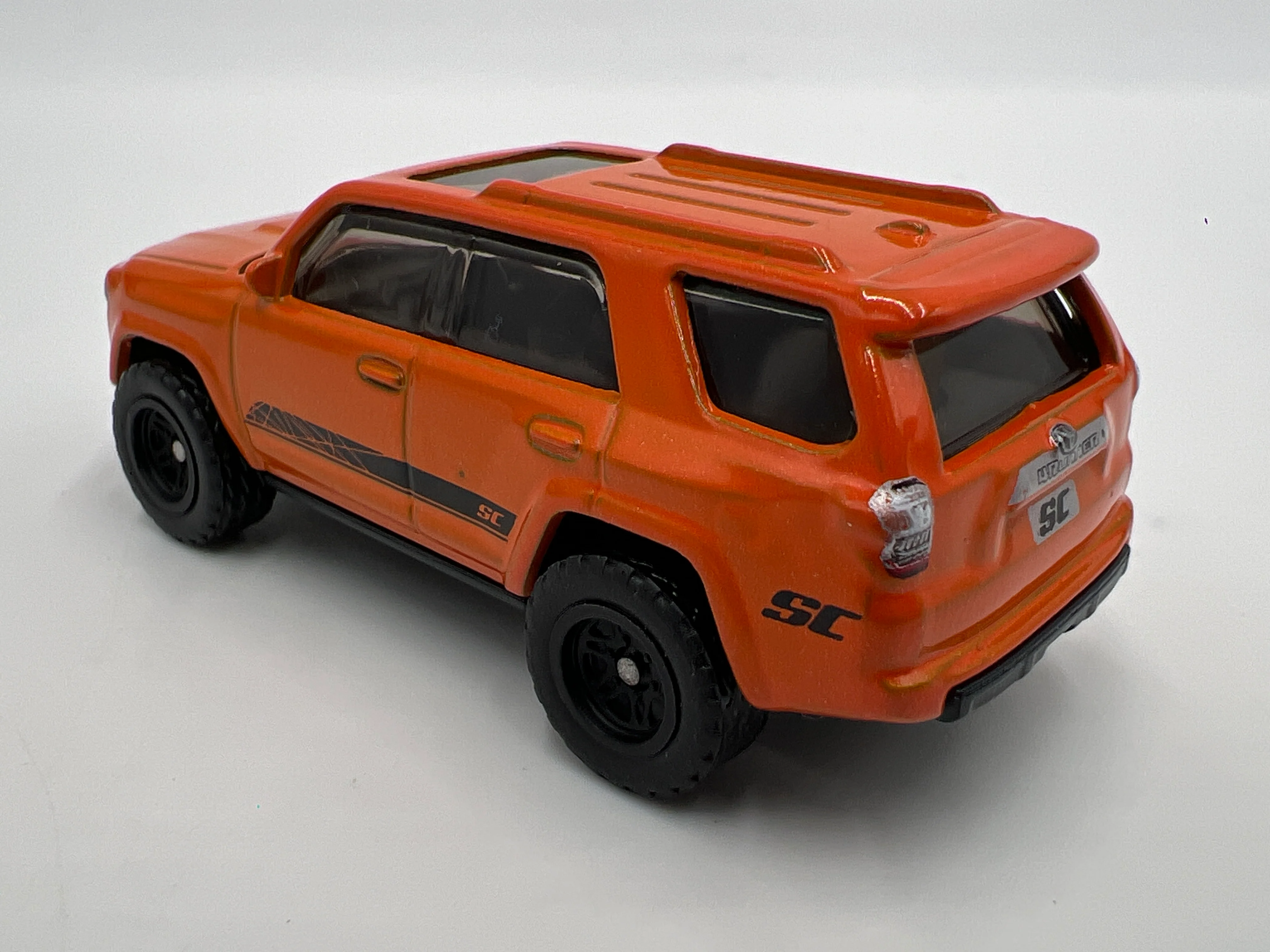 2025 Matchbox 1/64 Super Chase Toyota 4Runner Orange Loose - Image 2