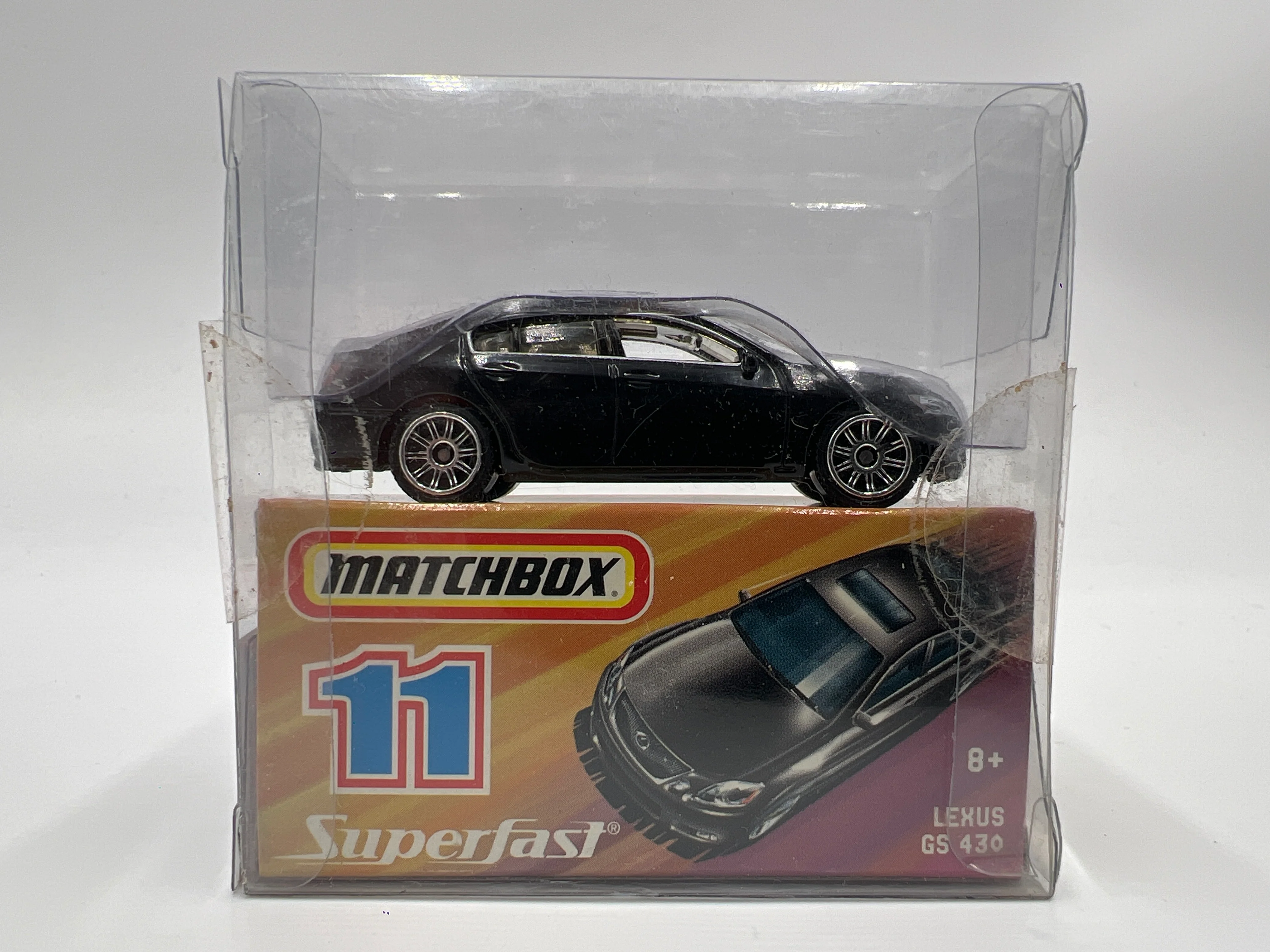 Matchbox Superfast #11 Lexus GS 430 Black - Image 6