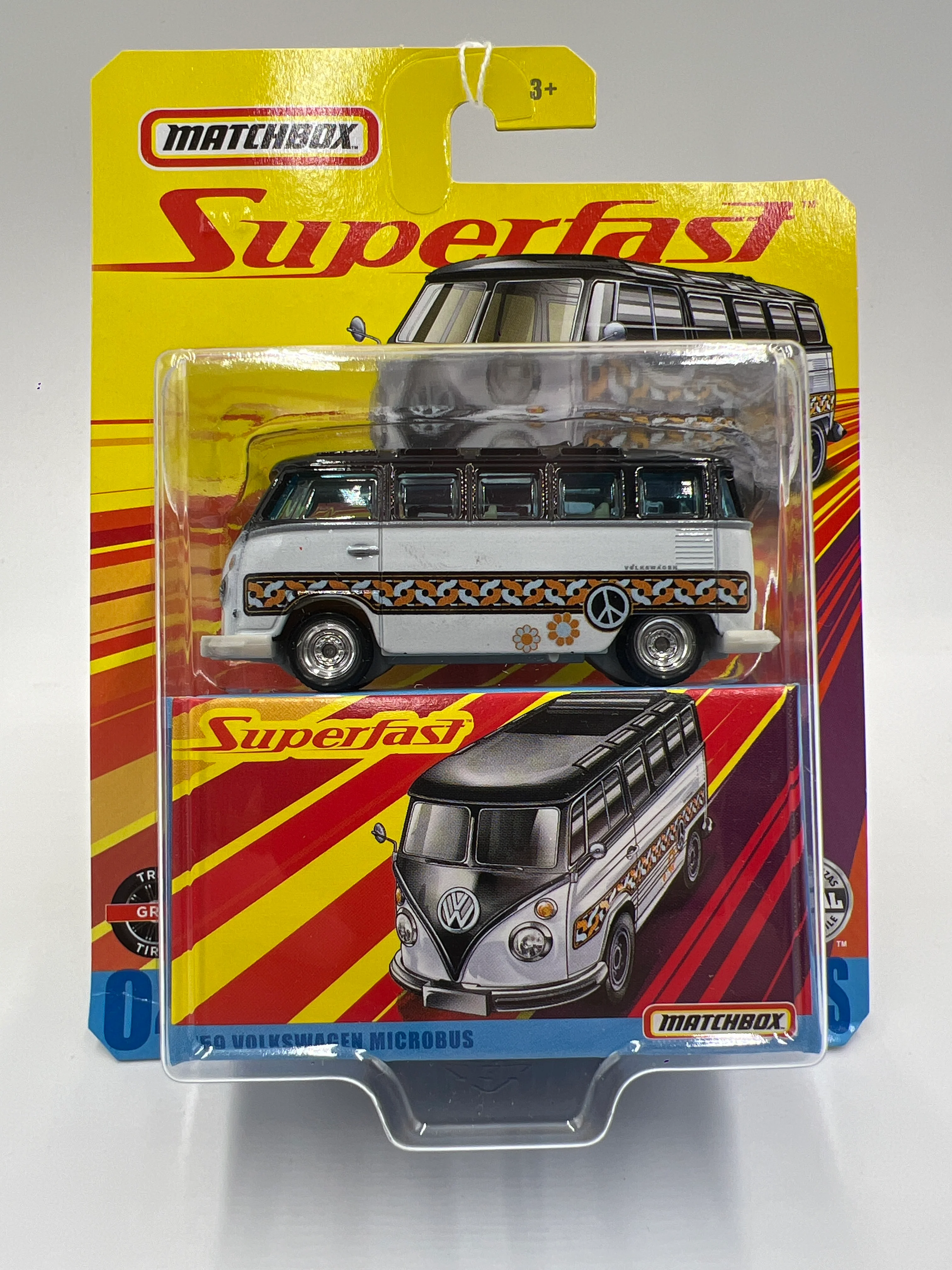 Matchbox Superfast #4 59 Volkswagen Microbus White/Black 173B - Image 2
