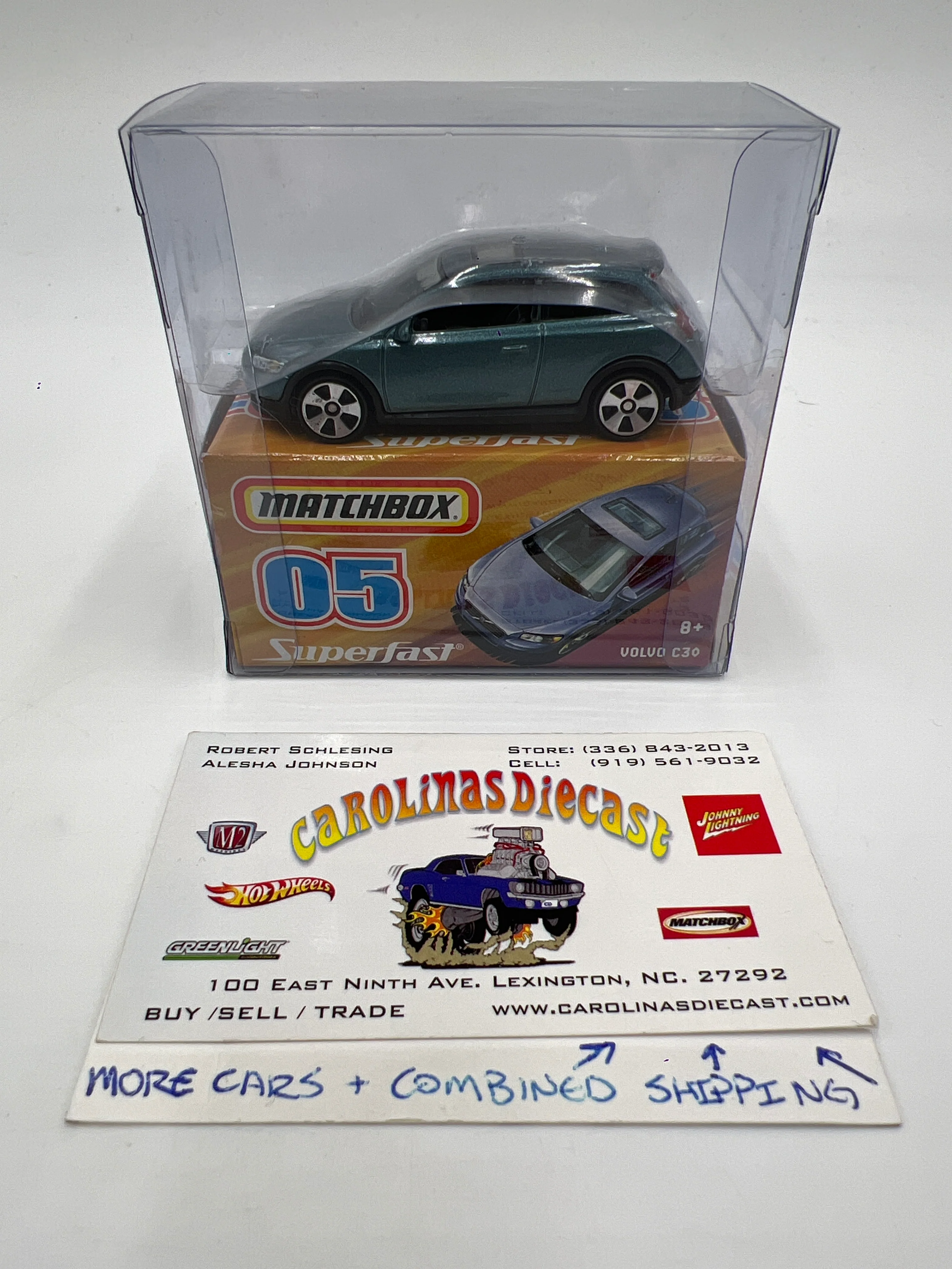Matchbox Superfast #5 Volvo C30 Blue