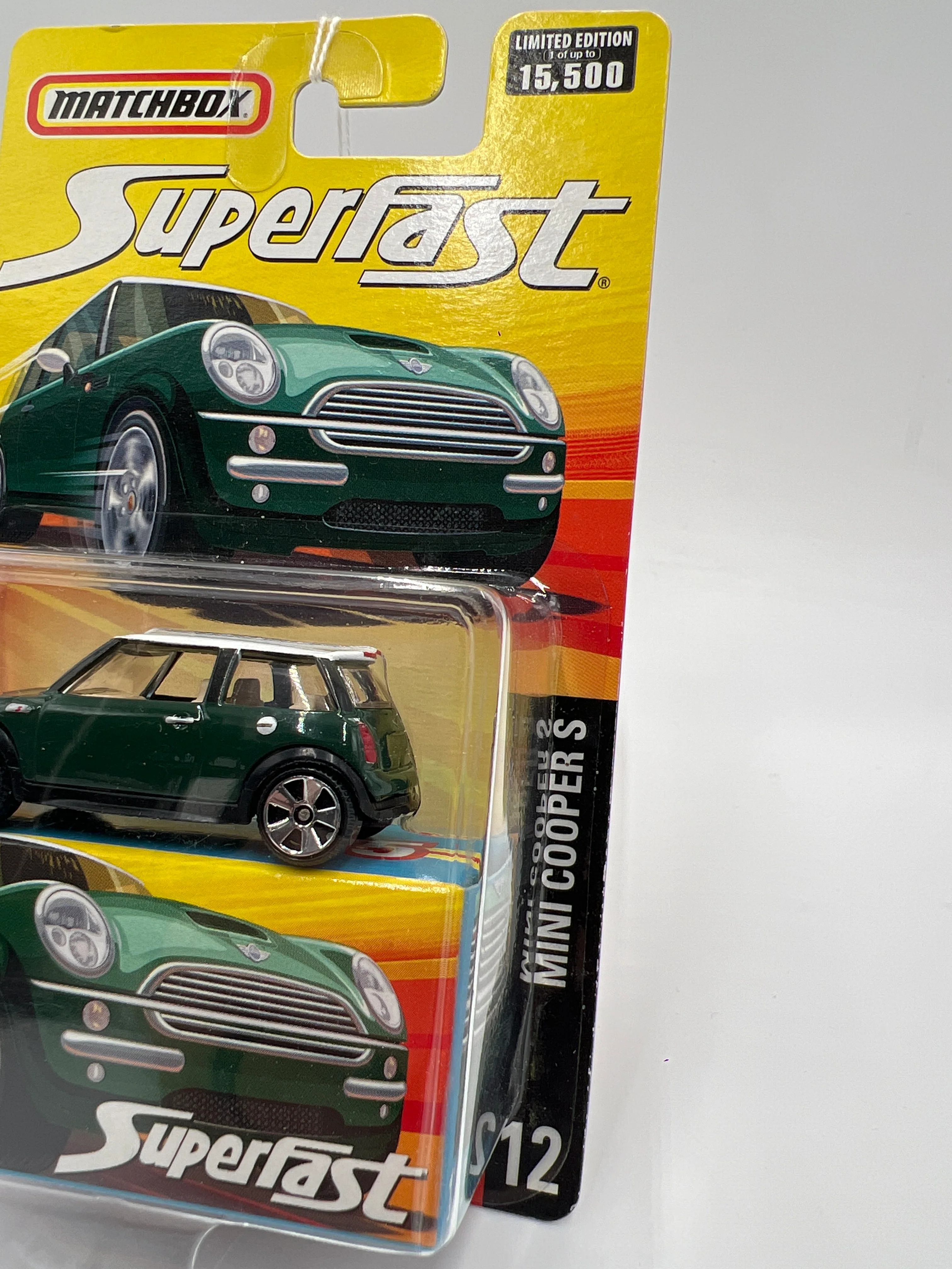 Matchbox Superfast #12 Mini Cooper S Green 167Q - Image 4