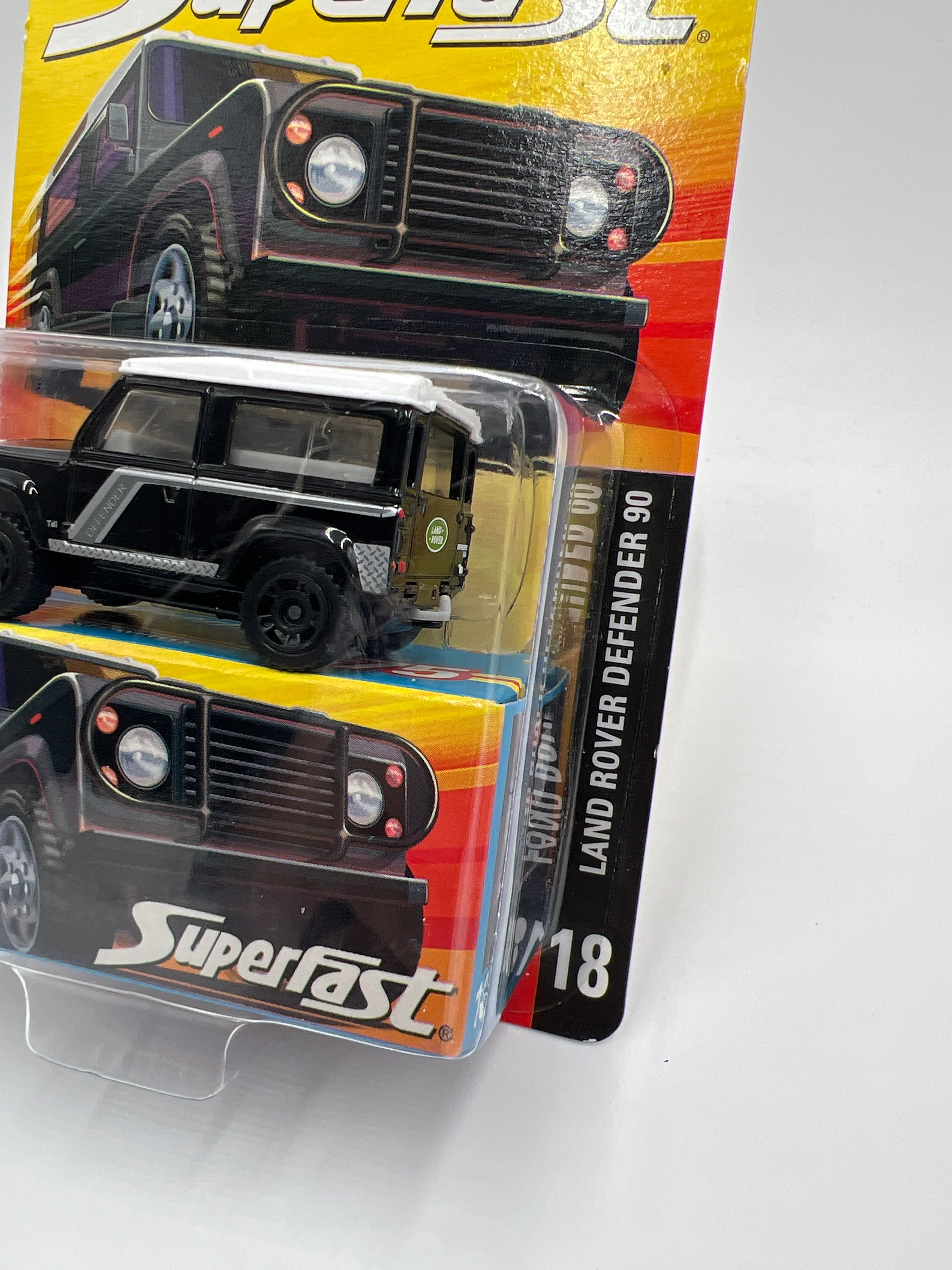 Matchbox Superfast #18 Land Rover Defender 90 Black 172C - Image 3