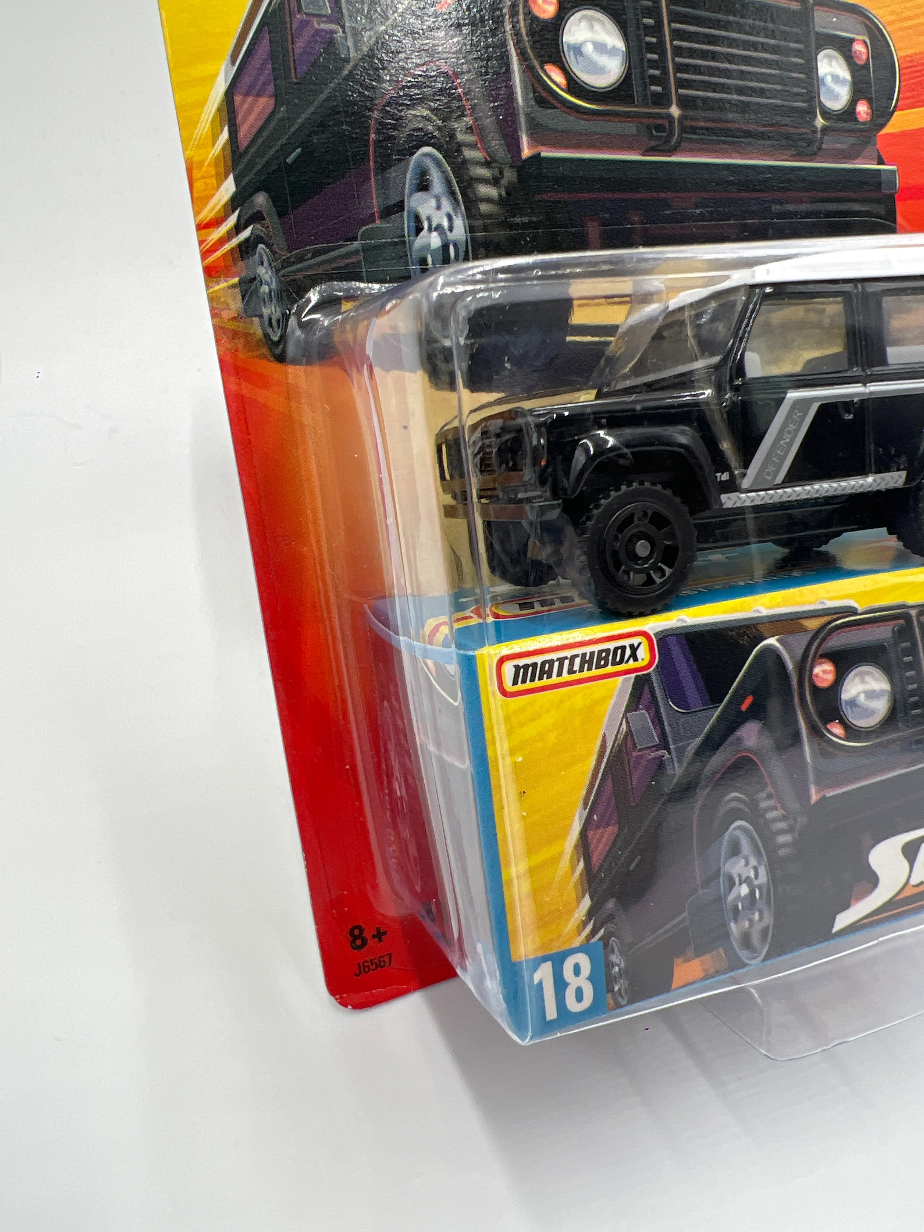 Matchbox Superfast #18 Land Rover Defender 90 Black 172C - Image 4