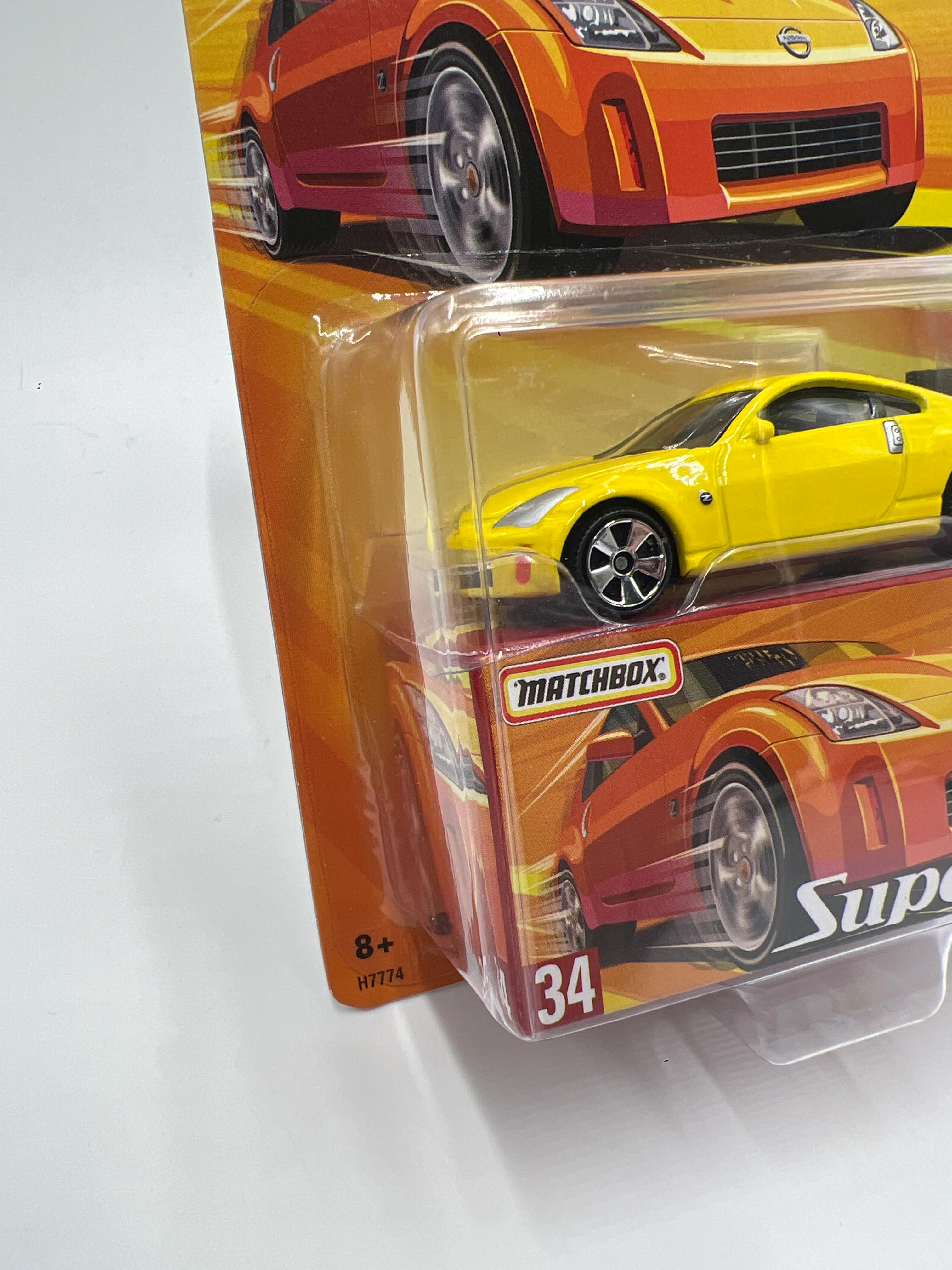 Matchbox Superfast #34 Nissan Z Yellow 172D - Image 4