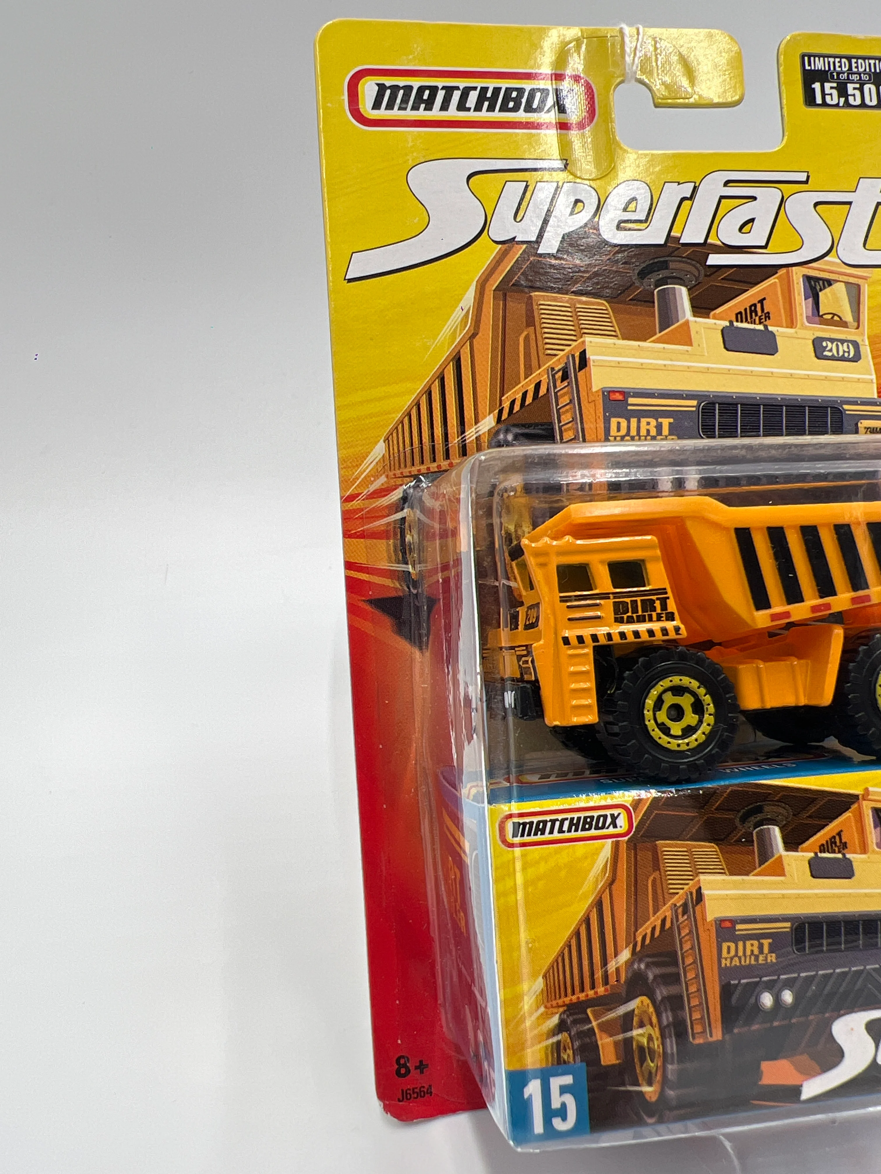 Matchbox Superfast #15 Dirt Hauler Orange 169O - Image 5