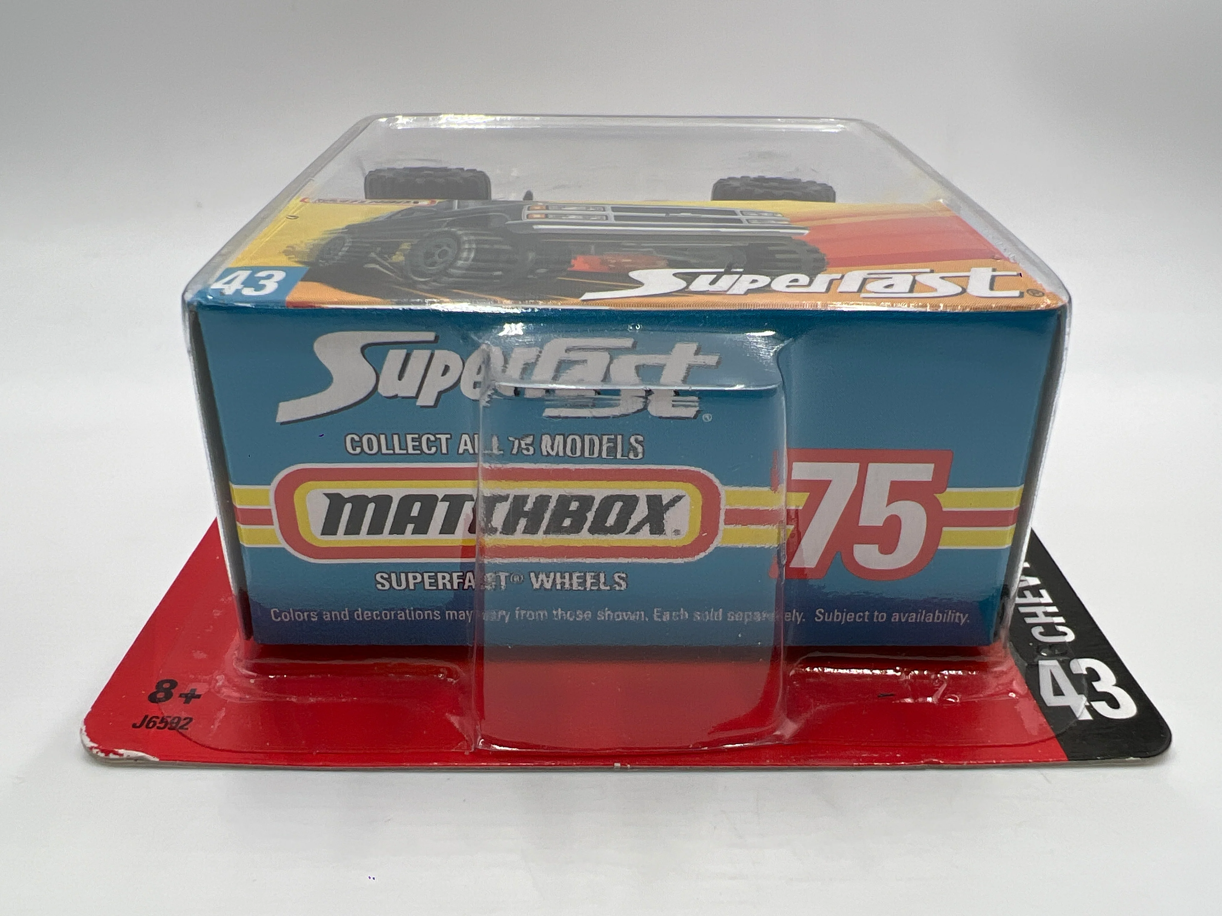 Matchbox Superfast #43 Chevy K-1500 Pick-Up Gray - Image 5
