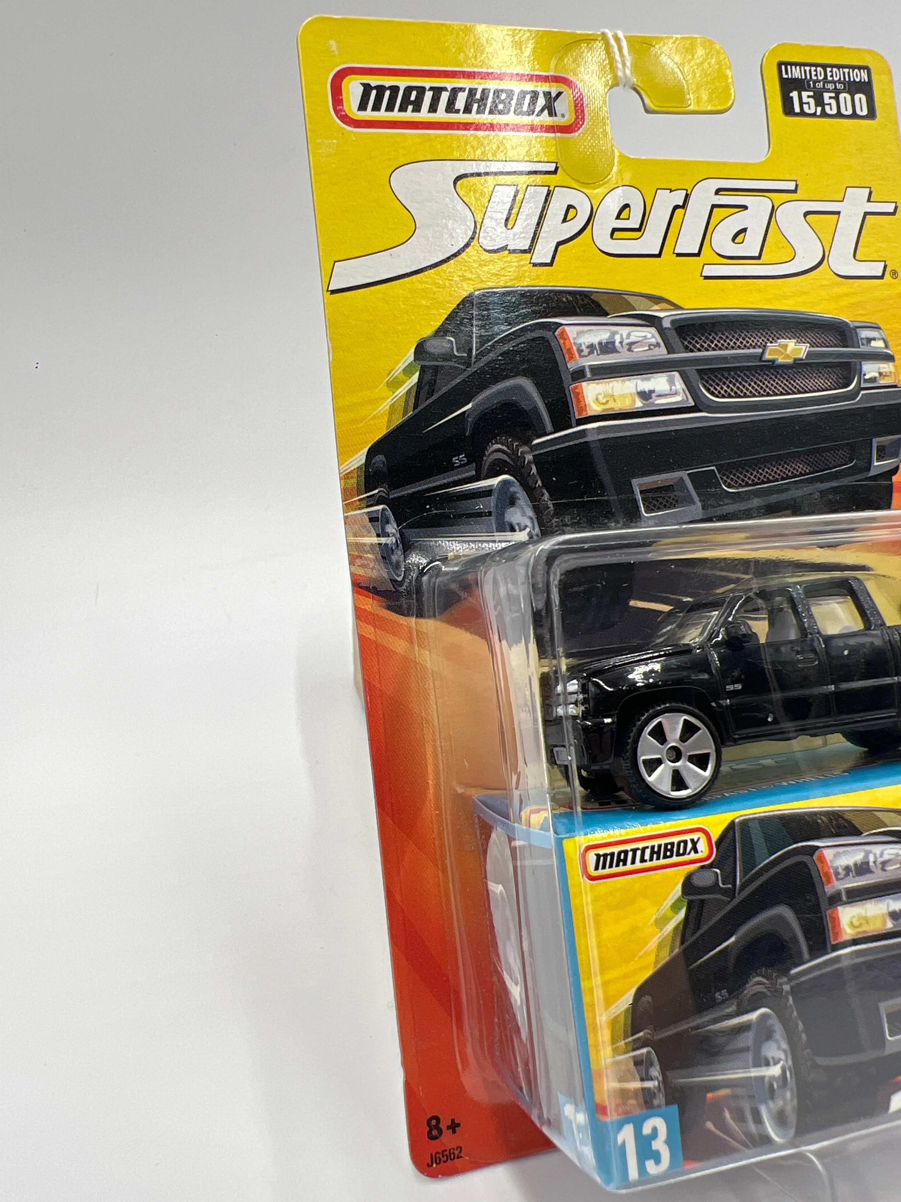 Matchbox Superfast #13 Chevrolet Silverado SS Black Cateye - Image 5
