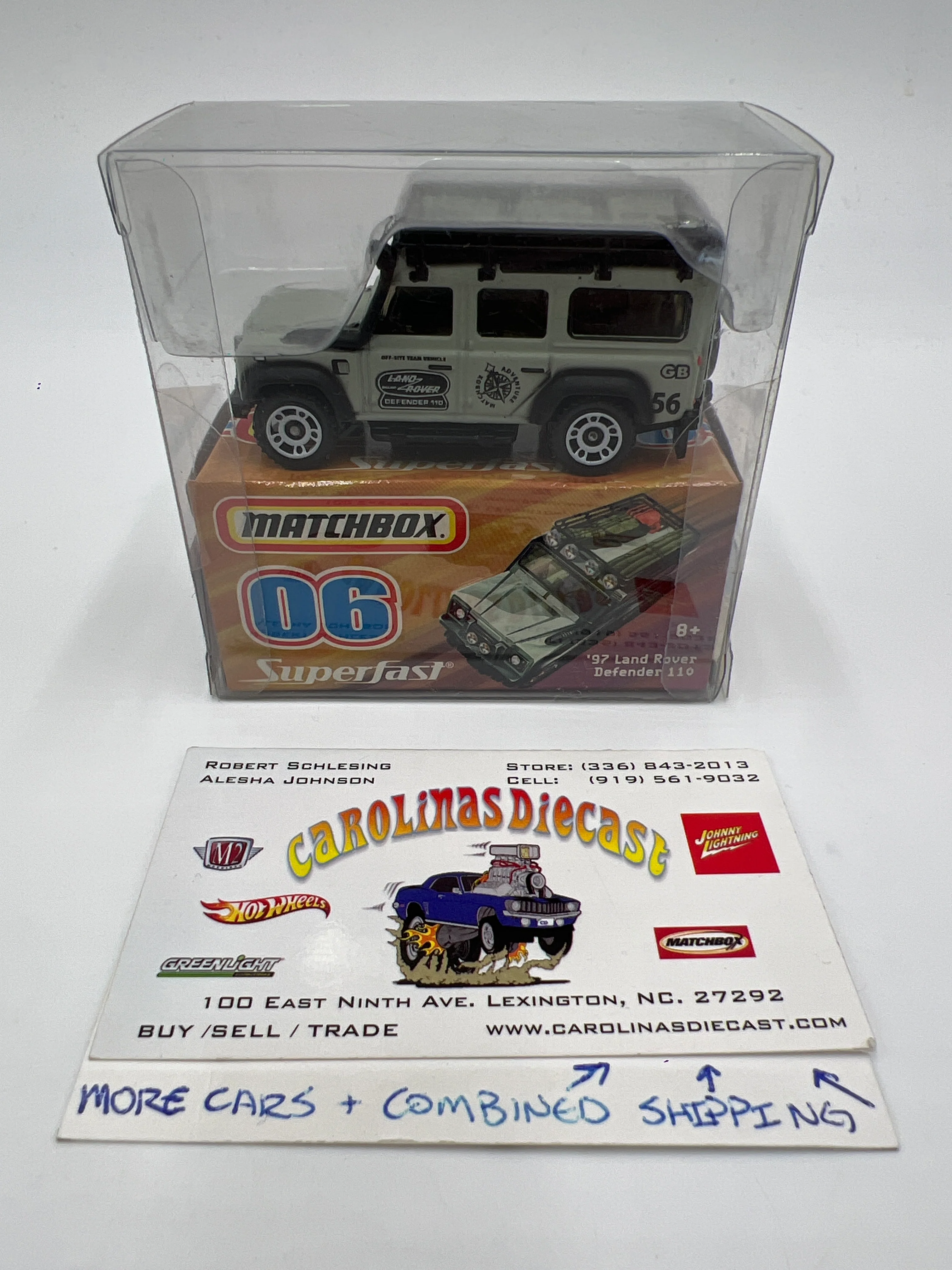 Matchbox Superfast #6 97 Land Rover Defender 110