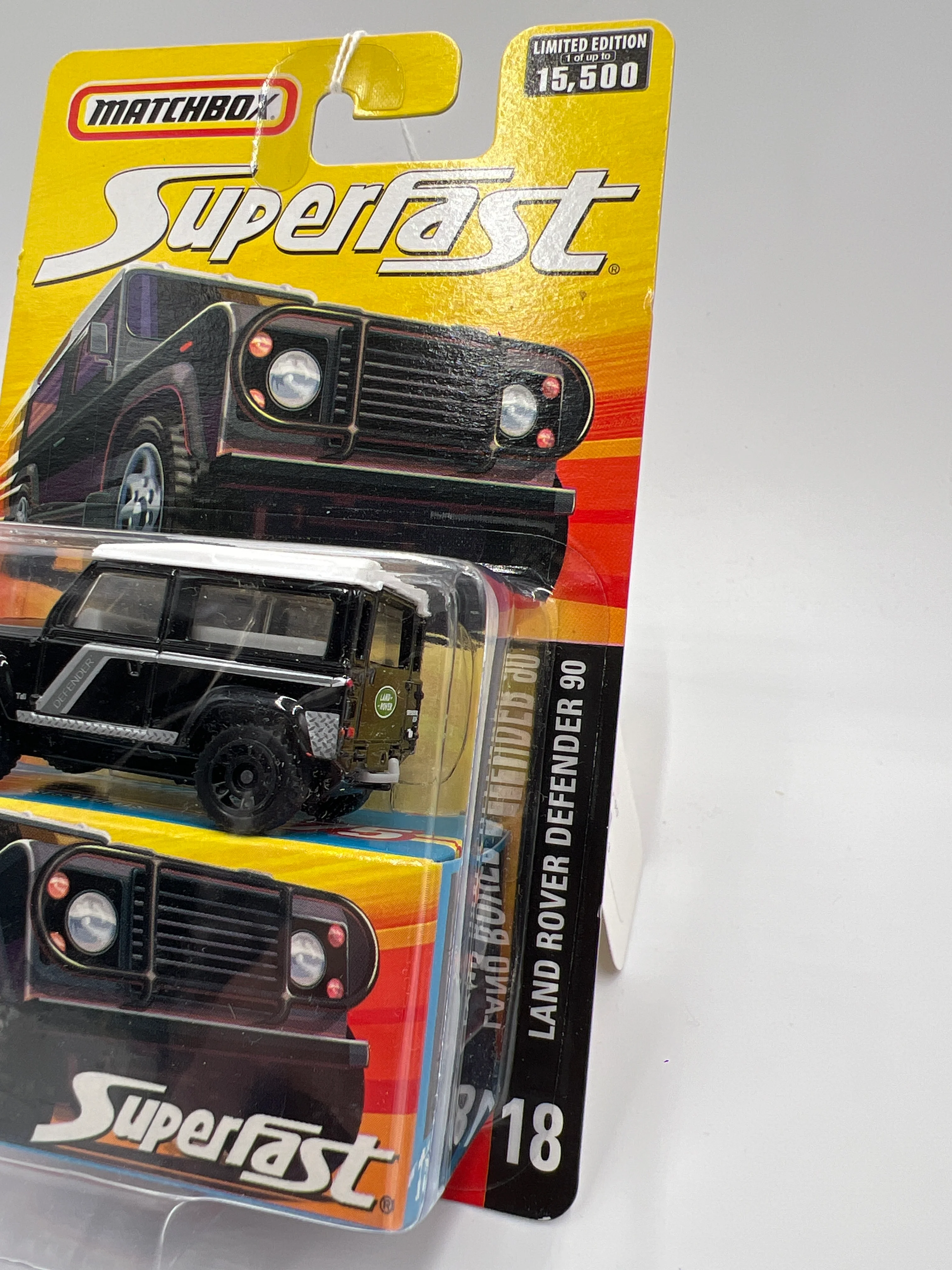 Matchbox Superfast #18 Land Rover Defender 90 Black - Image 4
