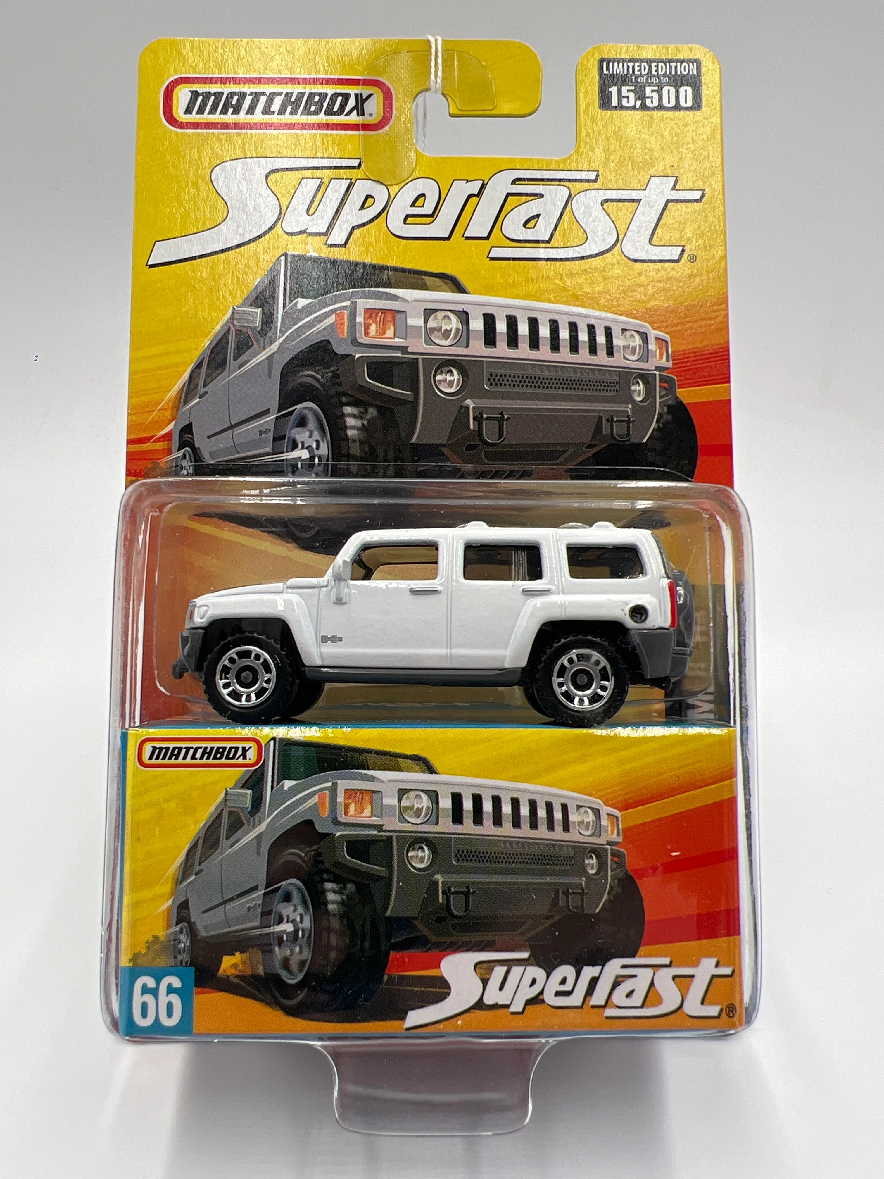 Matchbox Superfast #66 Hummer H3 White 173B - Image 2