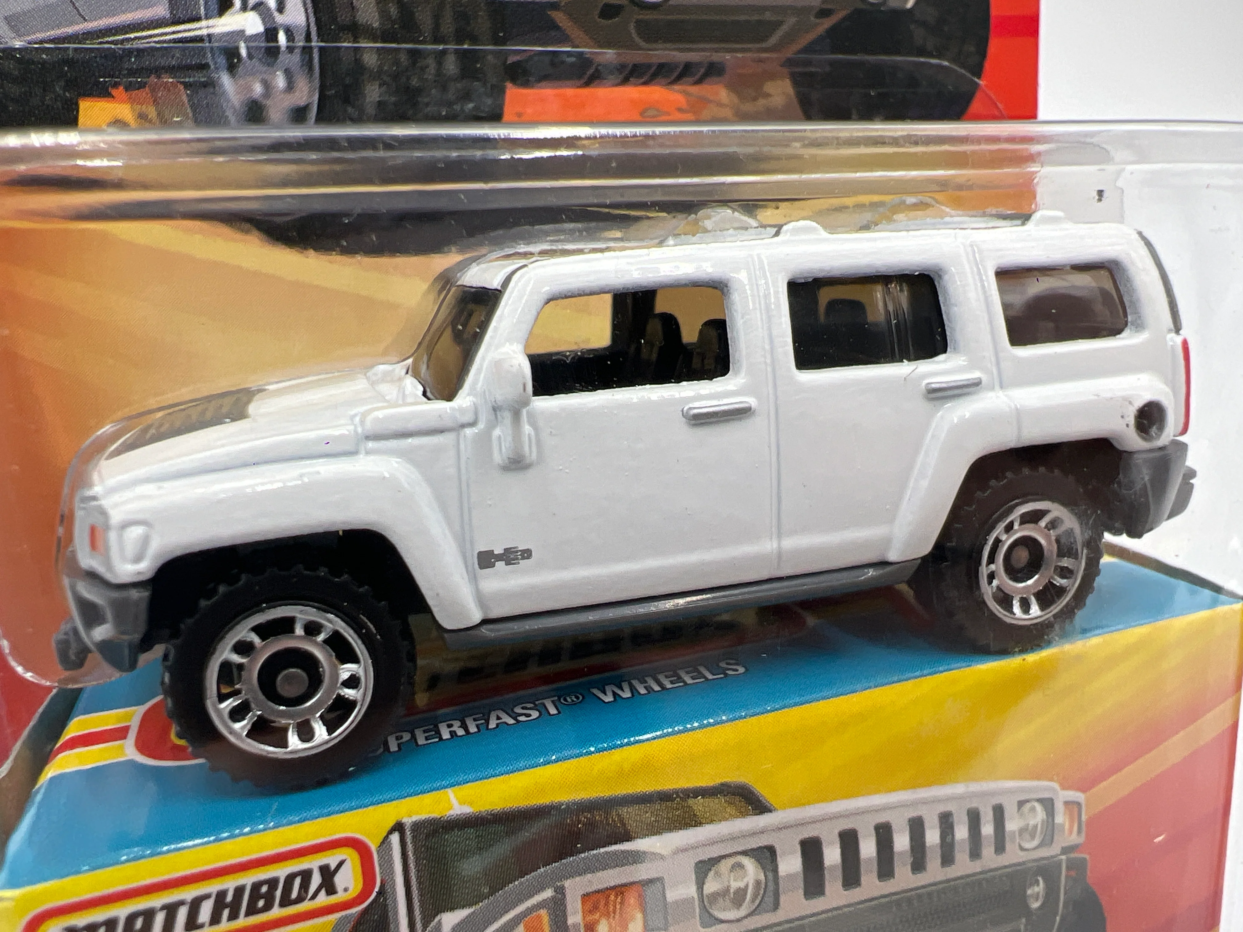 Matchbox Superfast #66 Hummer H3 White 173B - Image 3