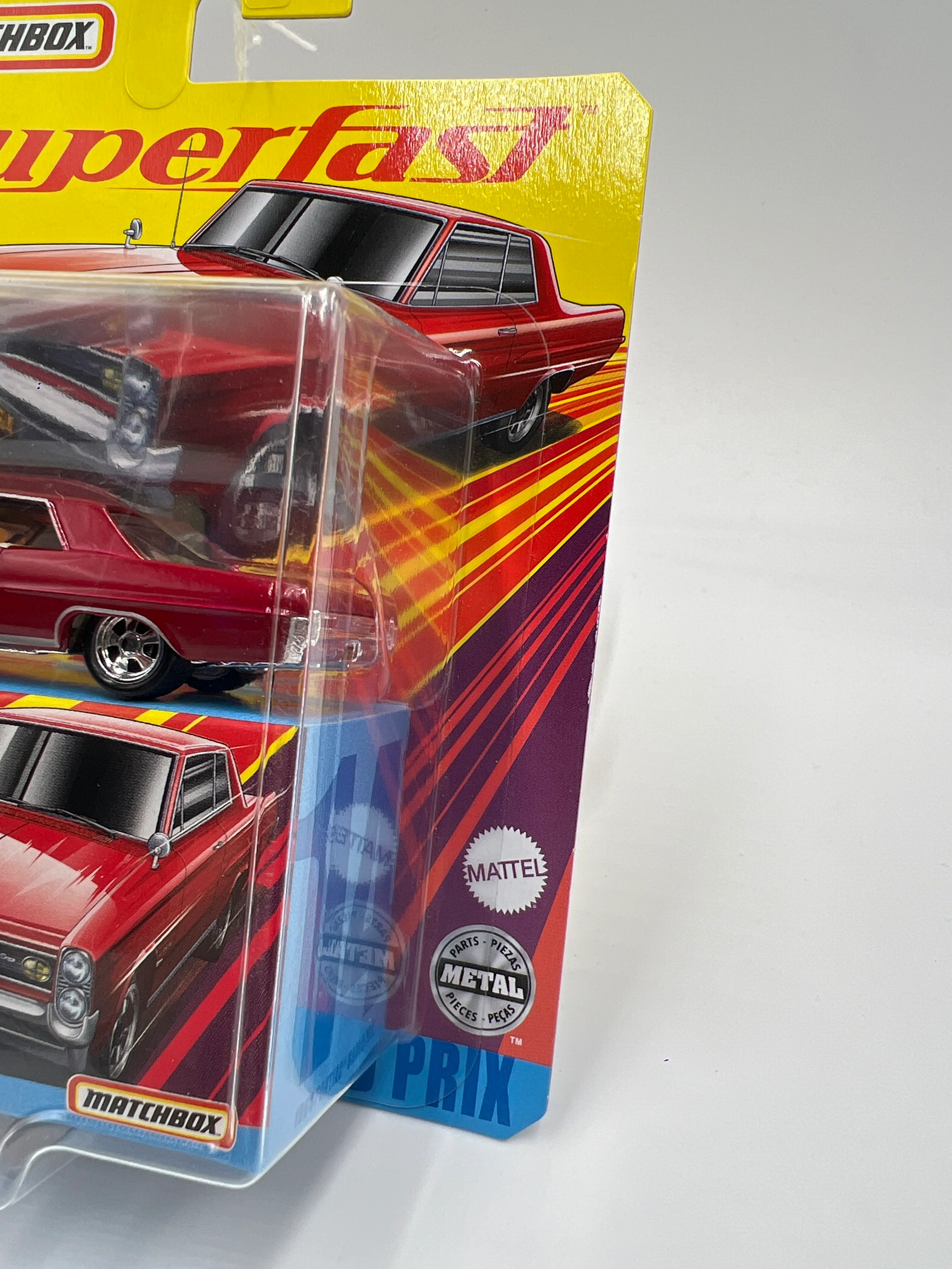 Matchbox Superfast #14 1964 Pontiac Grand Prix Red 172G - Image 4