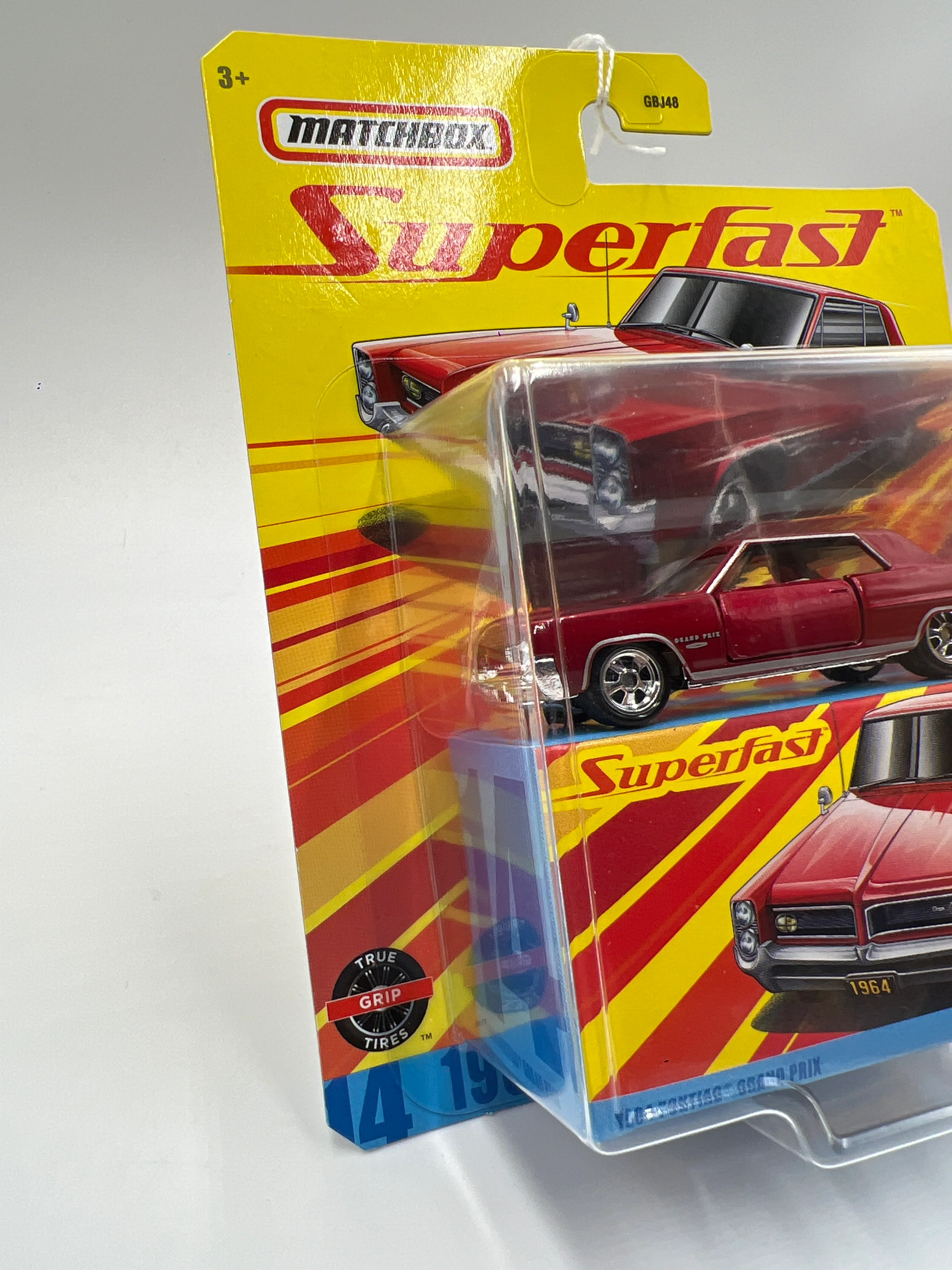 Matchbox Superfast #14 1964 Pontiac Grand Prix Red 172G - Image 5