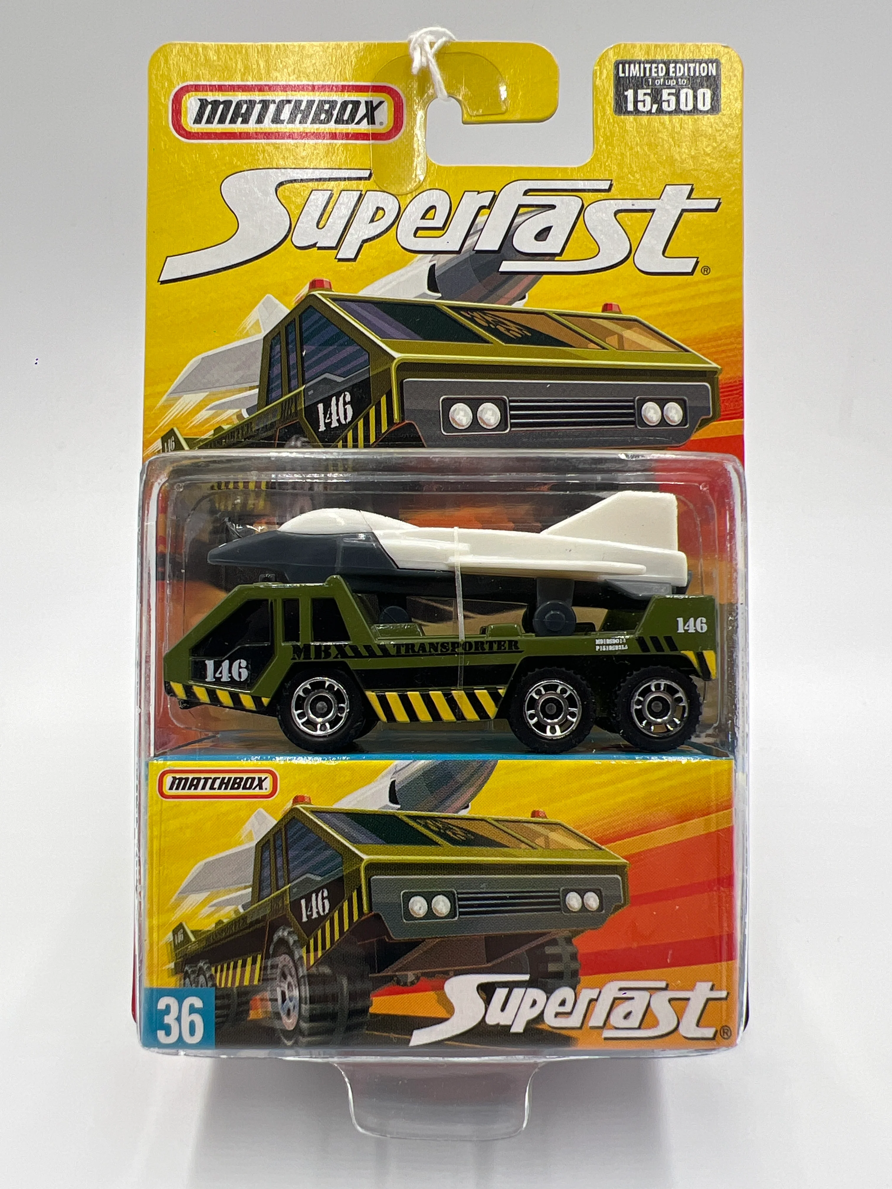 Matchbox Superfast #36 Transporter Vehicle Army 166J - Image 2
