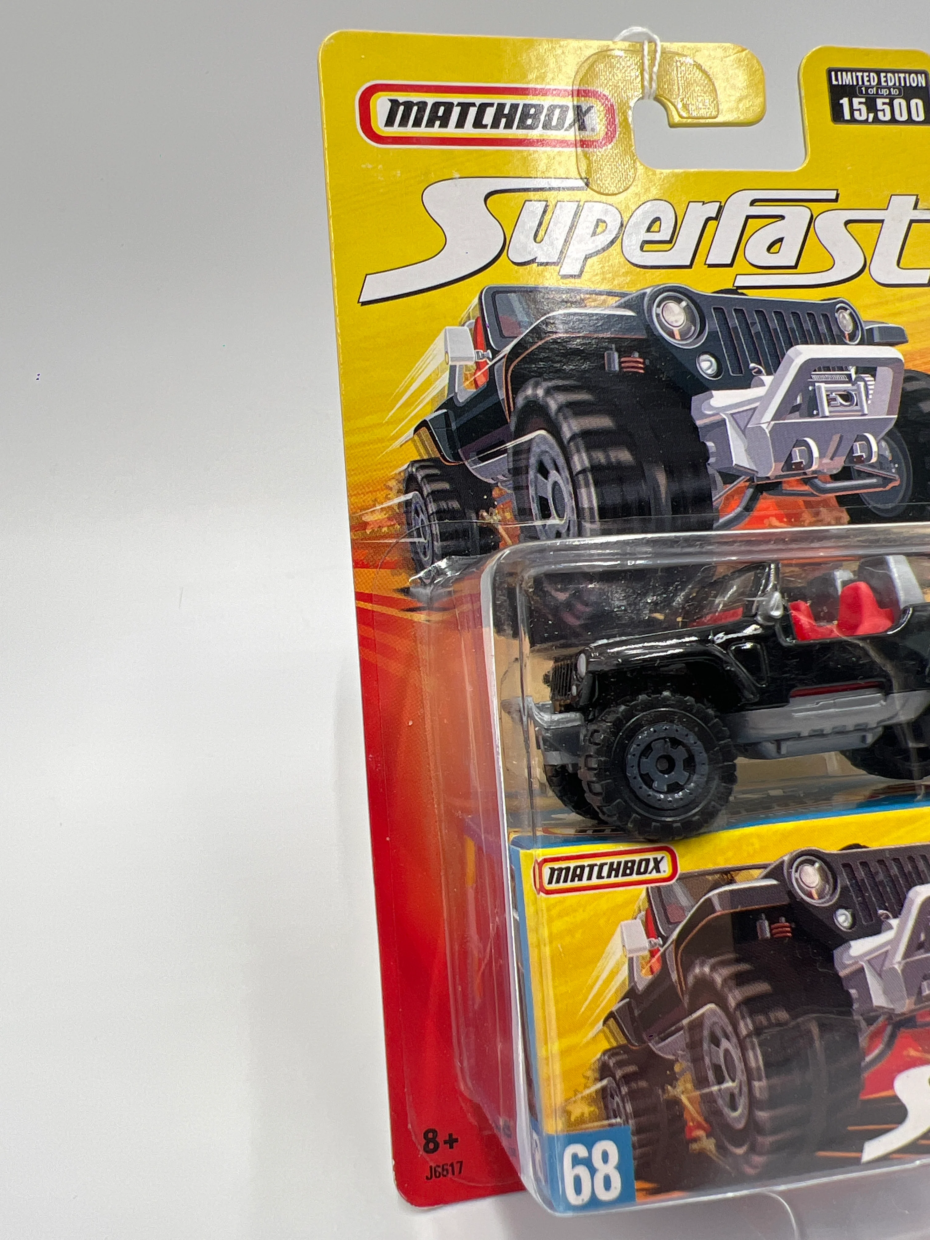 Matchbox Superfast #68 Jeep Hurricane Concept Black 172C - Image 5