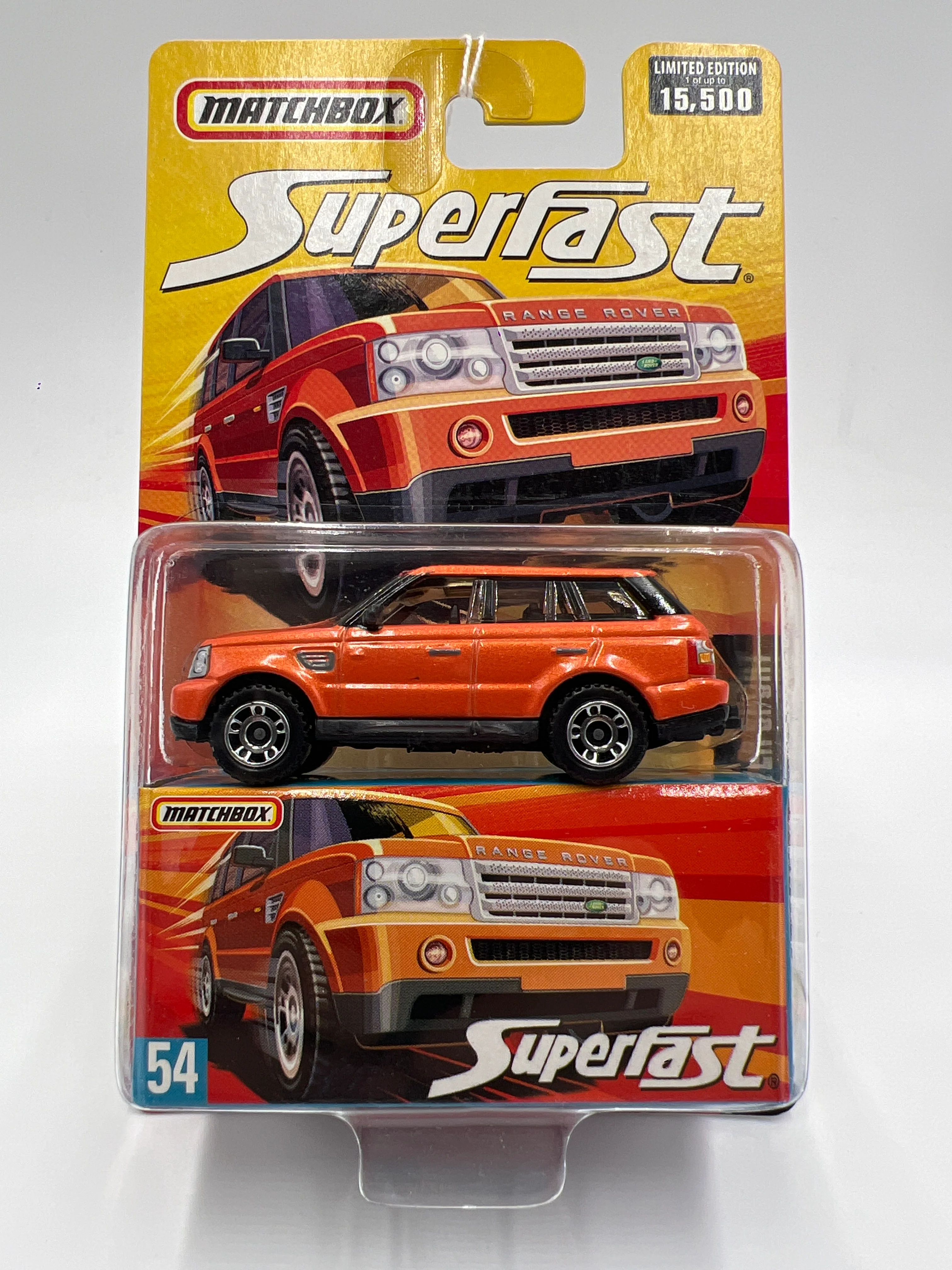 Matchbox Superfast #54 Range Rover Sport Orange - Image 2