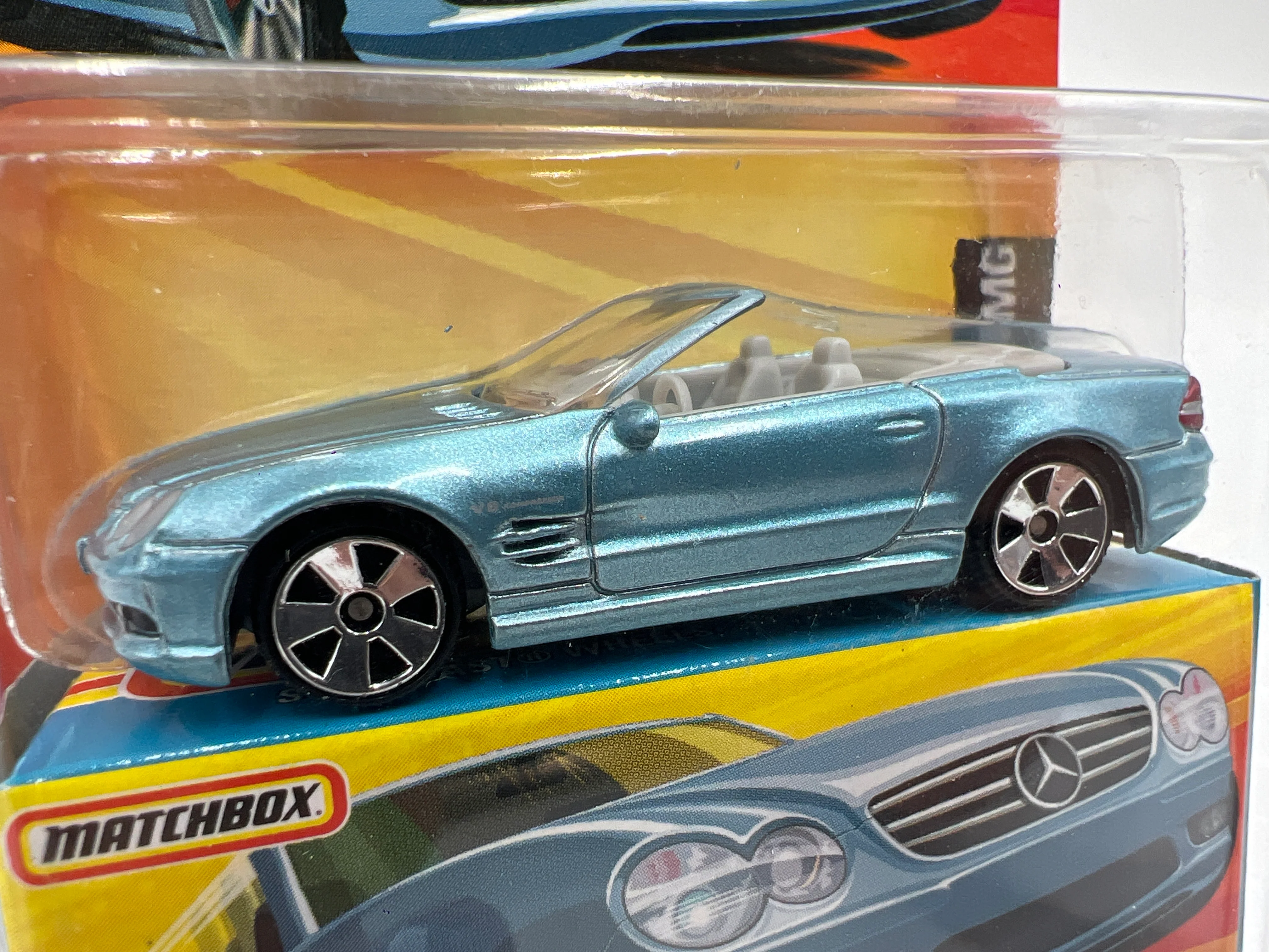 Matchbox Superfast #70 Mercedes-Benz SL55 AMG Light Blue - Image 3