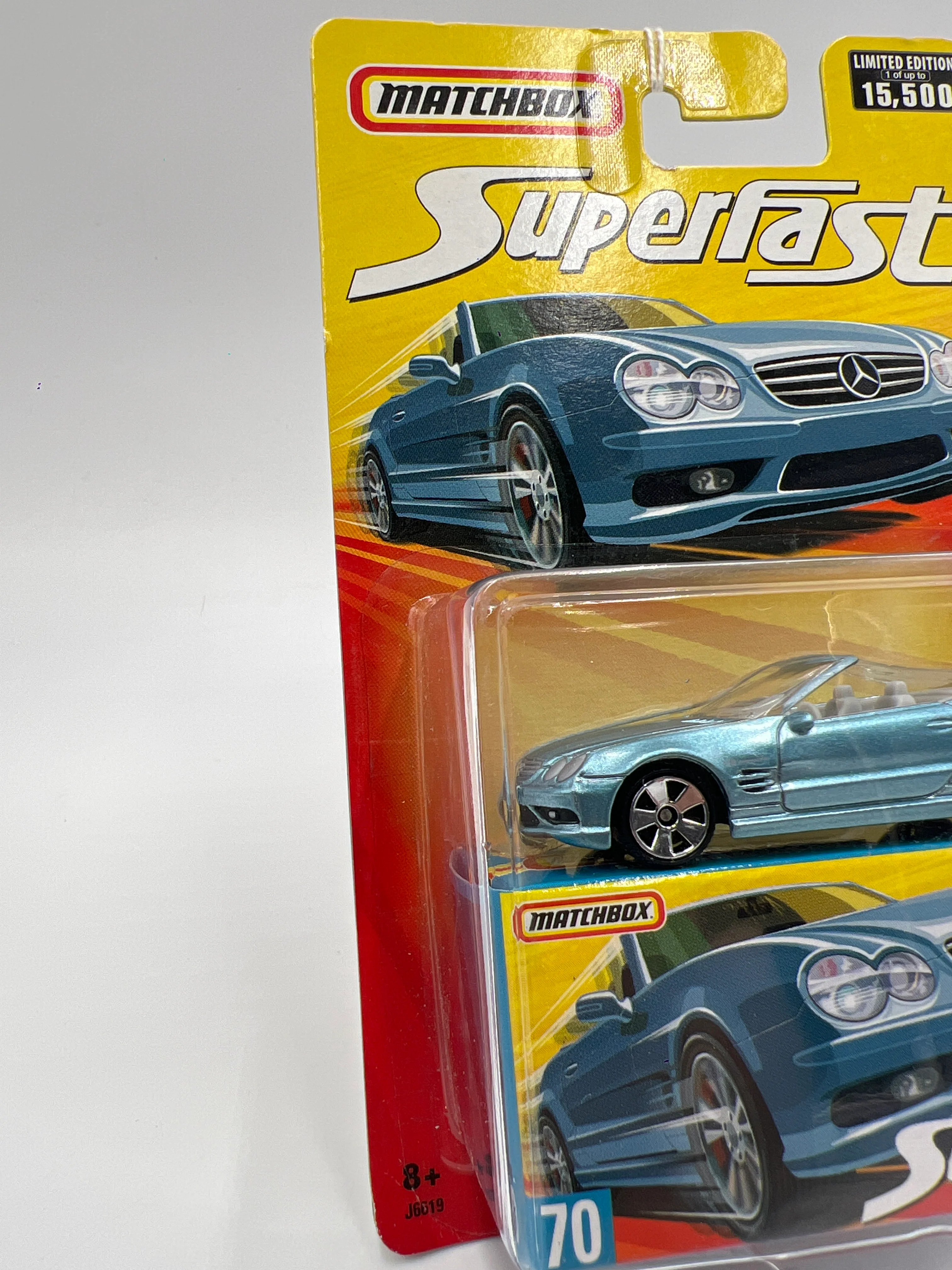 Matchbox Superfast #70 Mercedes-Benz SL55 AMG Light Blue - Image 5