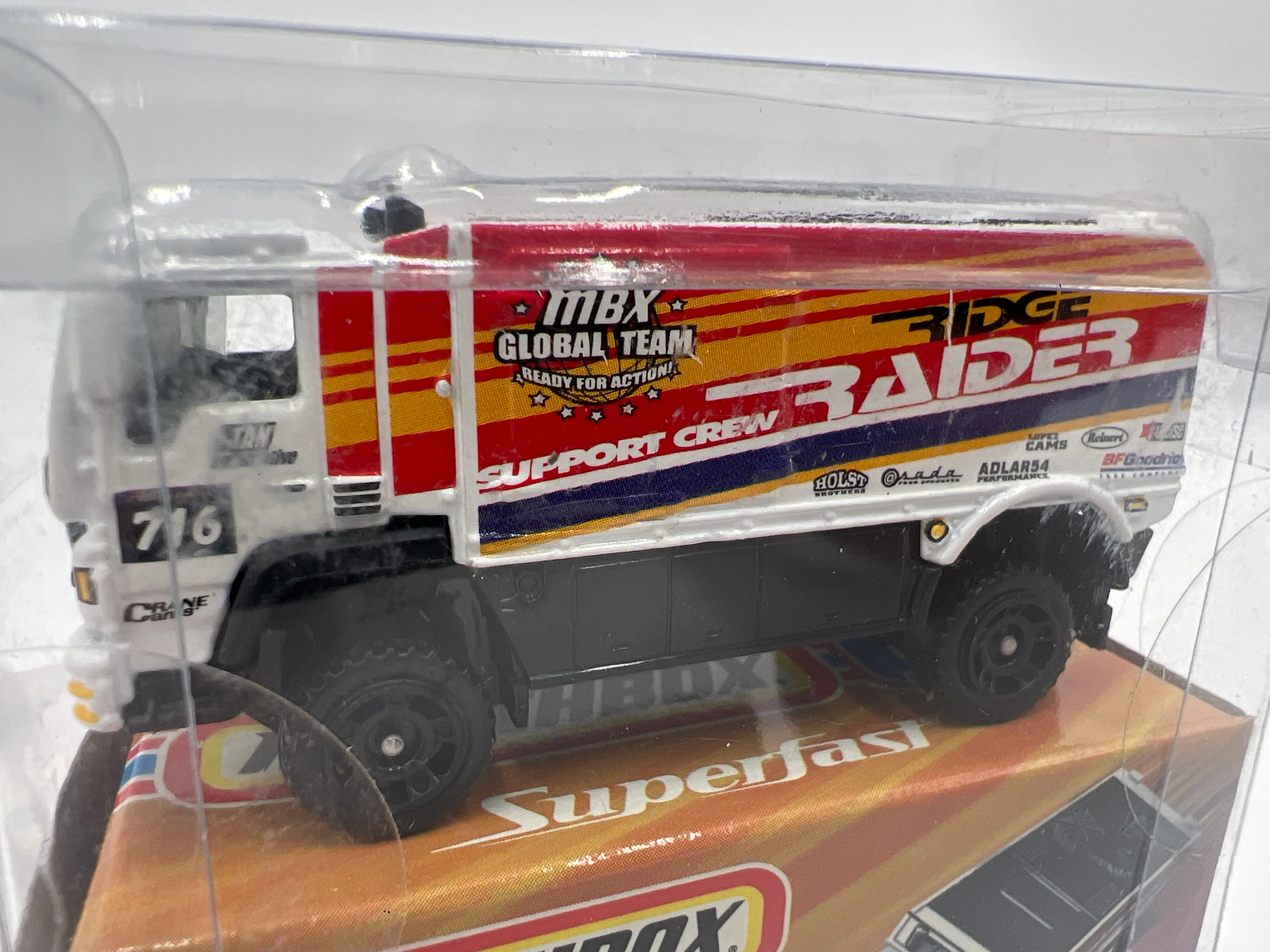 Matchbox Superfast #7 Desert Thunder V16 White - Image 3